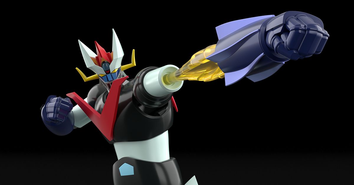 Great Mazinger SMP Great Mazinger Fire On! Model Kit Set Gallery Image 9