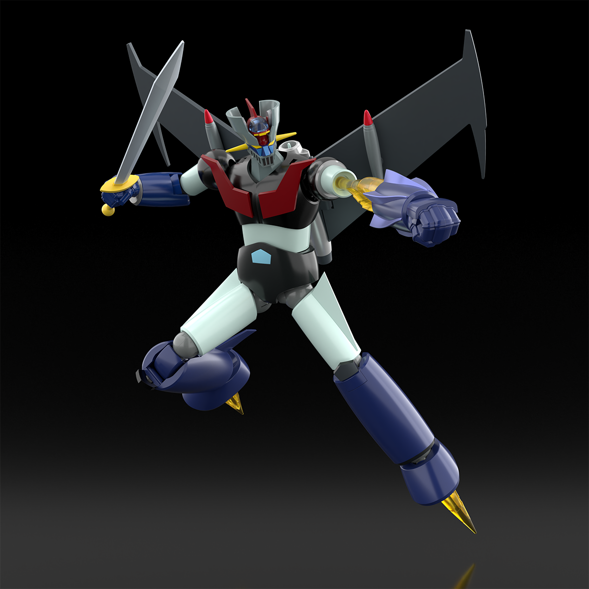 Great Mazinger SMP Great Mazinger Fire On! Model Kit Set Gallery Image 4