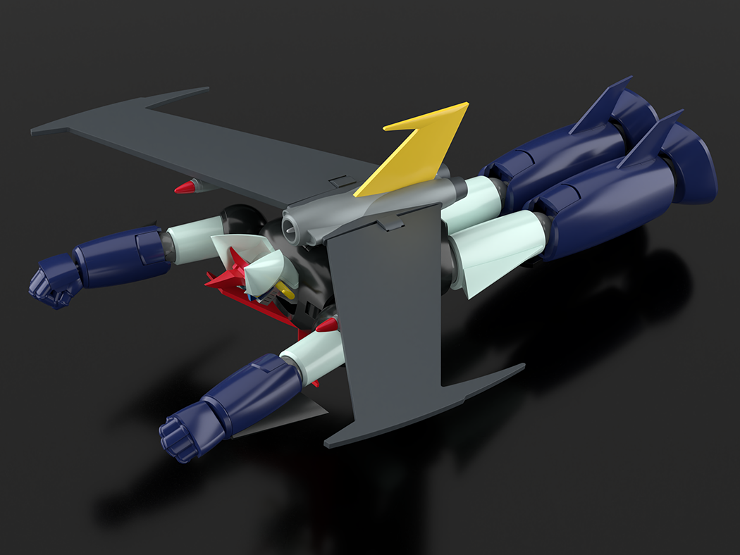 Great Mazinger SMP Great Mazinger Fire On! Model Kit Set Gallery Image 19
