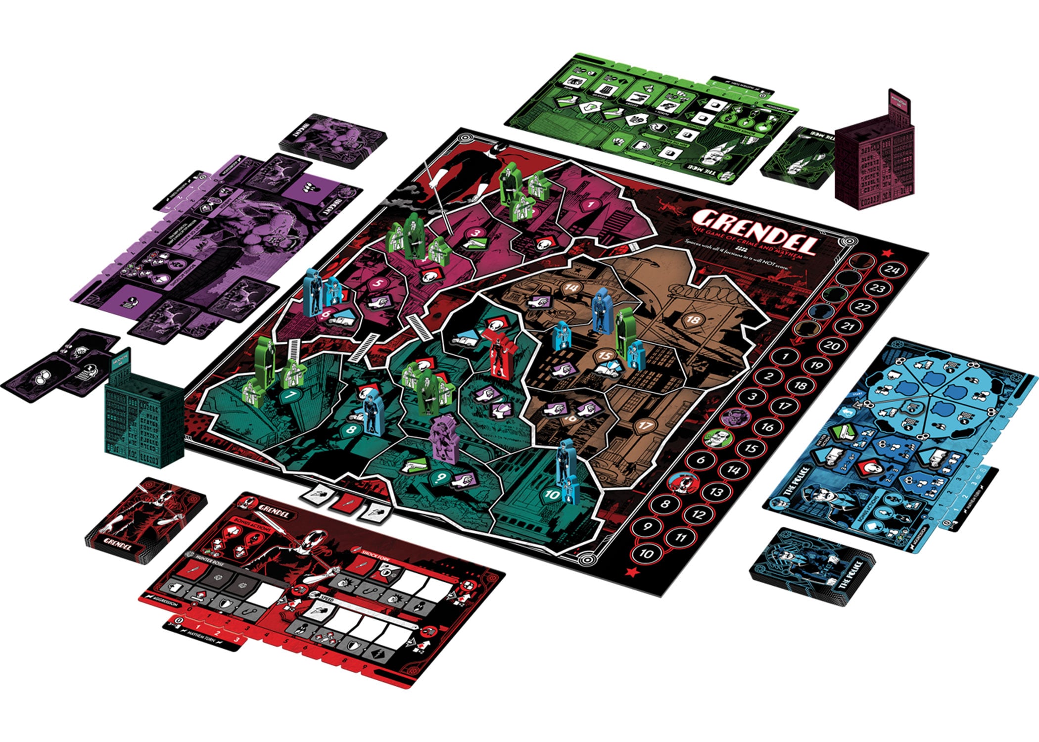 Grendel: The Game of Crime and Mayhem Gallery Image 3