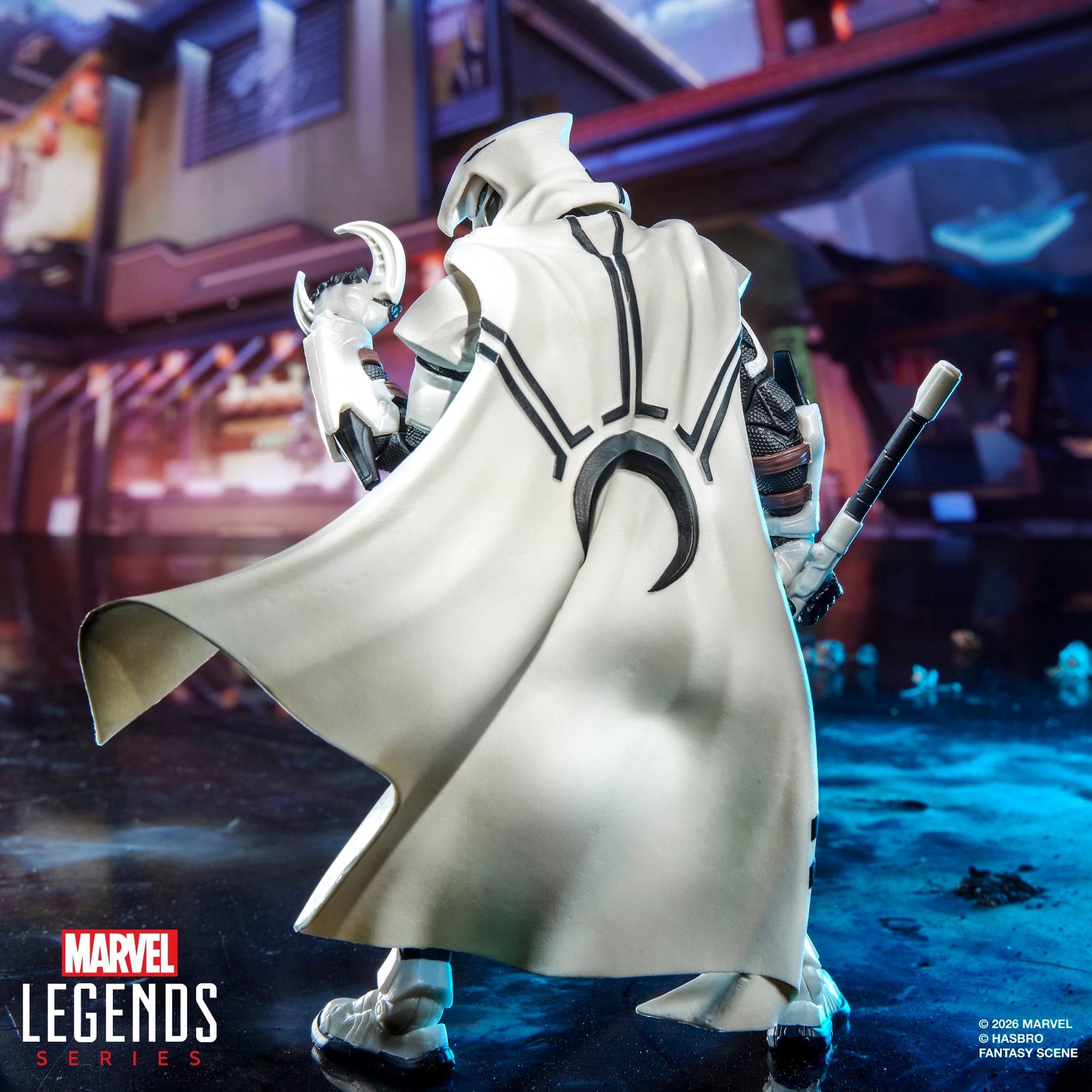 Marvel Rivals Marvel Legends Moon Knight Action Figure Gallery Image 7