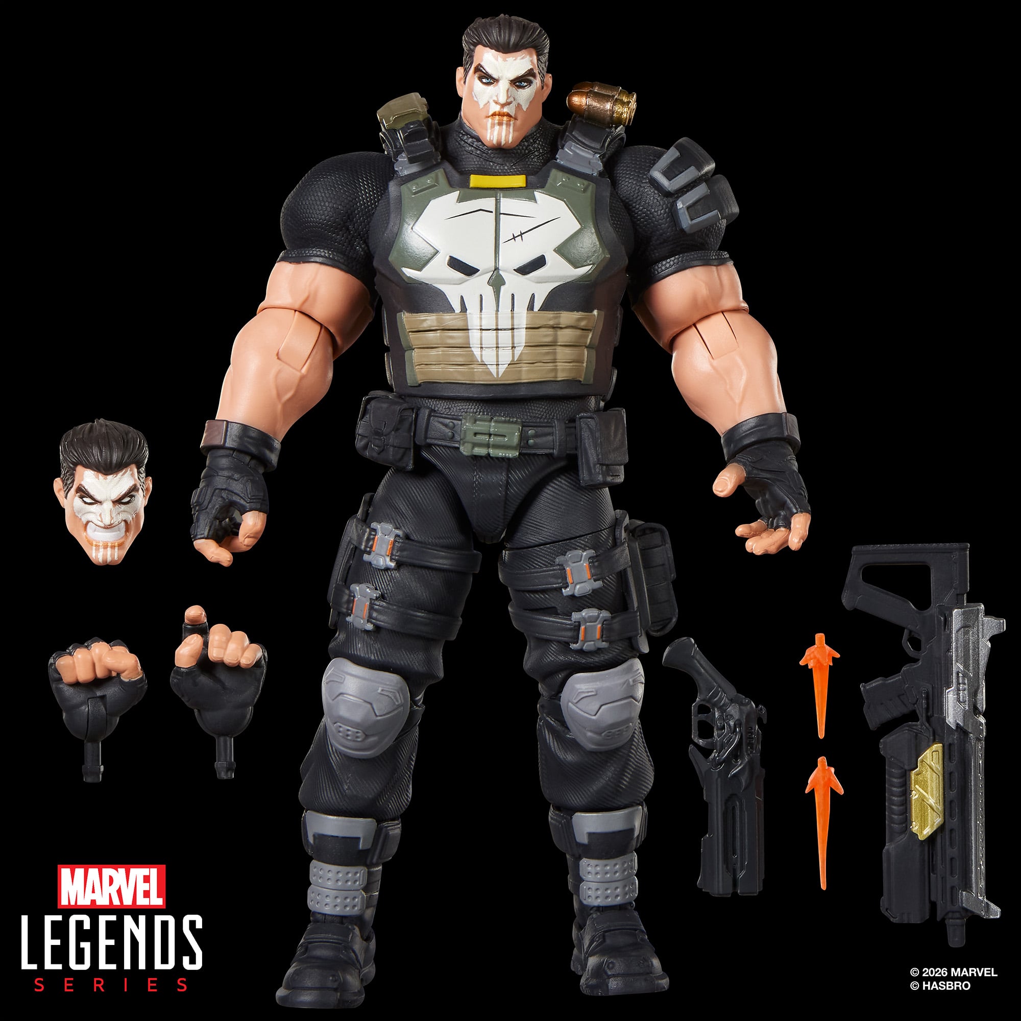 Marvel Rivals Marvel Legends The Punisher Action Figure Gallery Image 12