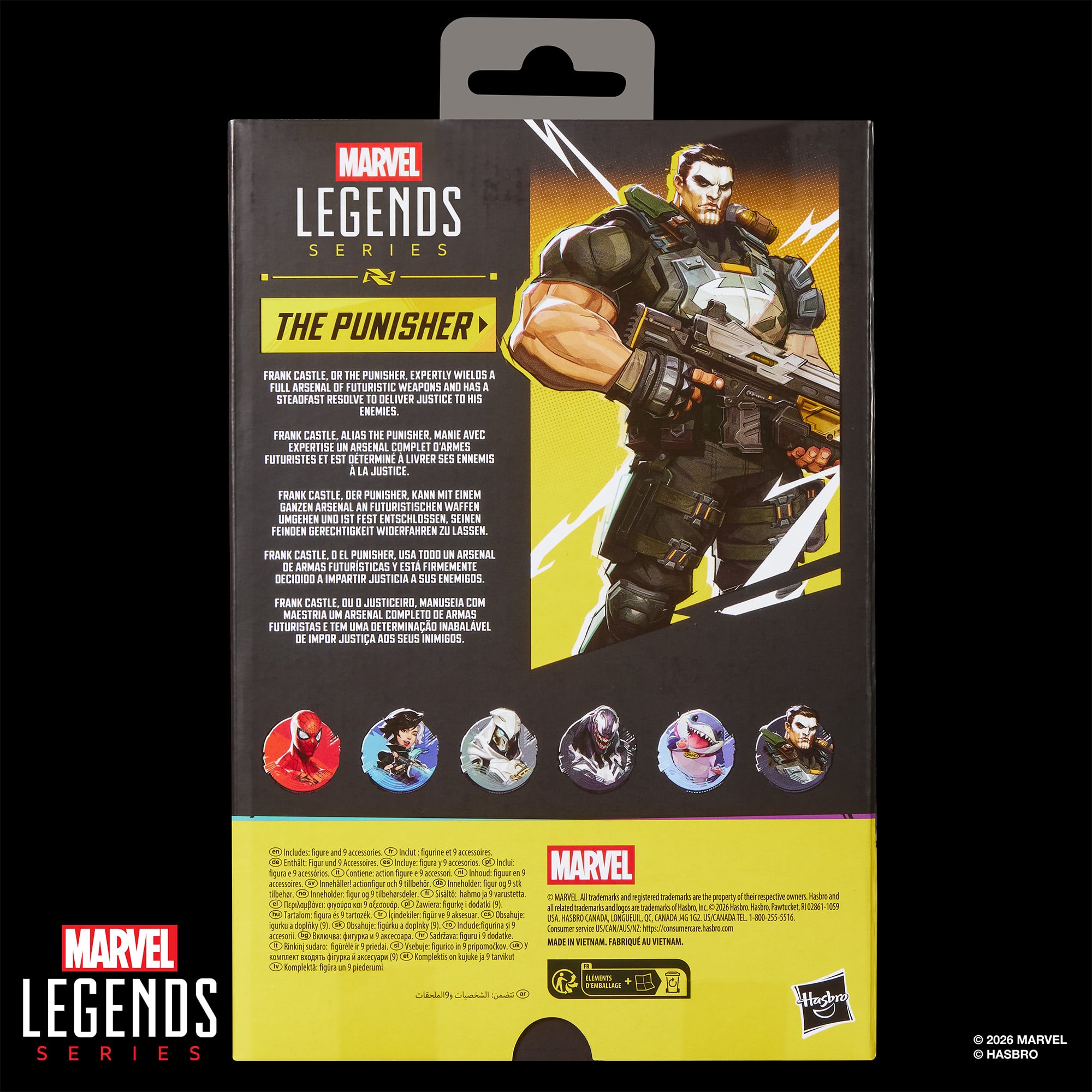 Marvel Rivals Marvel Legends The Punisher Action Figure Gallery Image 15