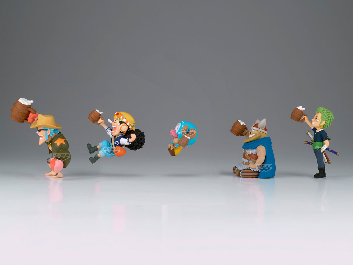 美品　ONE PIECE ギガントバトル! 2 宝箱 フィギュアセット One Piece World Collectable Figure Banquet 2 Box of 12 Random Figures