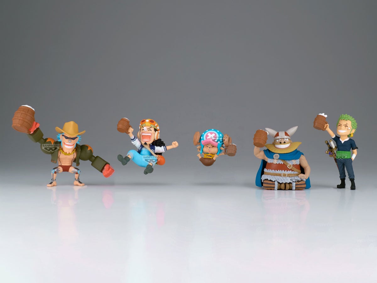 One Piece World Collectable Figure Banquet 2 Box of 12 Random Figures