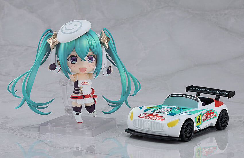 Vocaloid Hatsune Miku GT Project Nendoroid No.2156 Racing Miku (2023 Ver.) (Reissue) Gallery Image 6