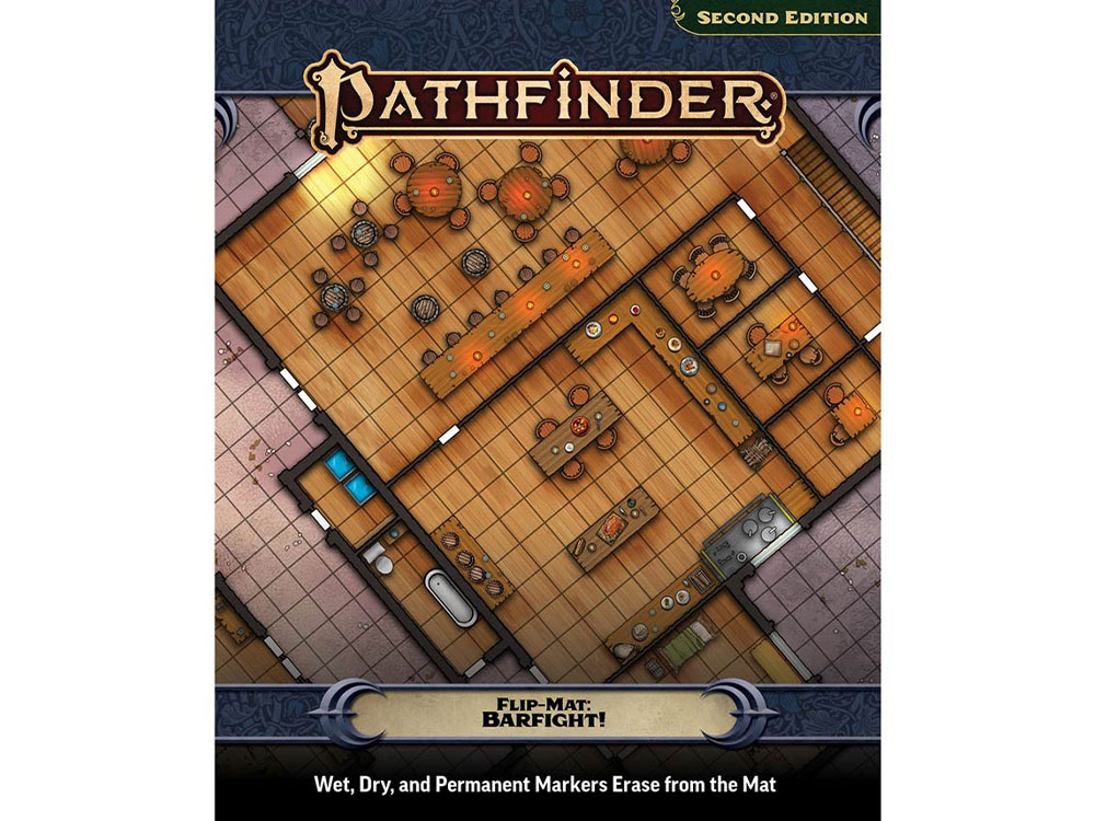 Pathfinder 2E: Flip-Mat: Barfight! Gallery Image 1