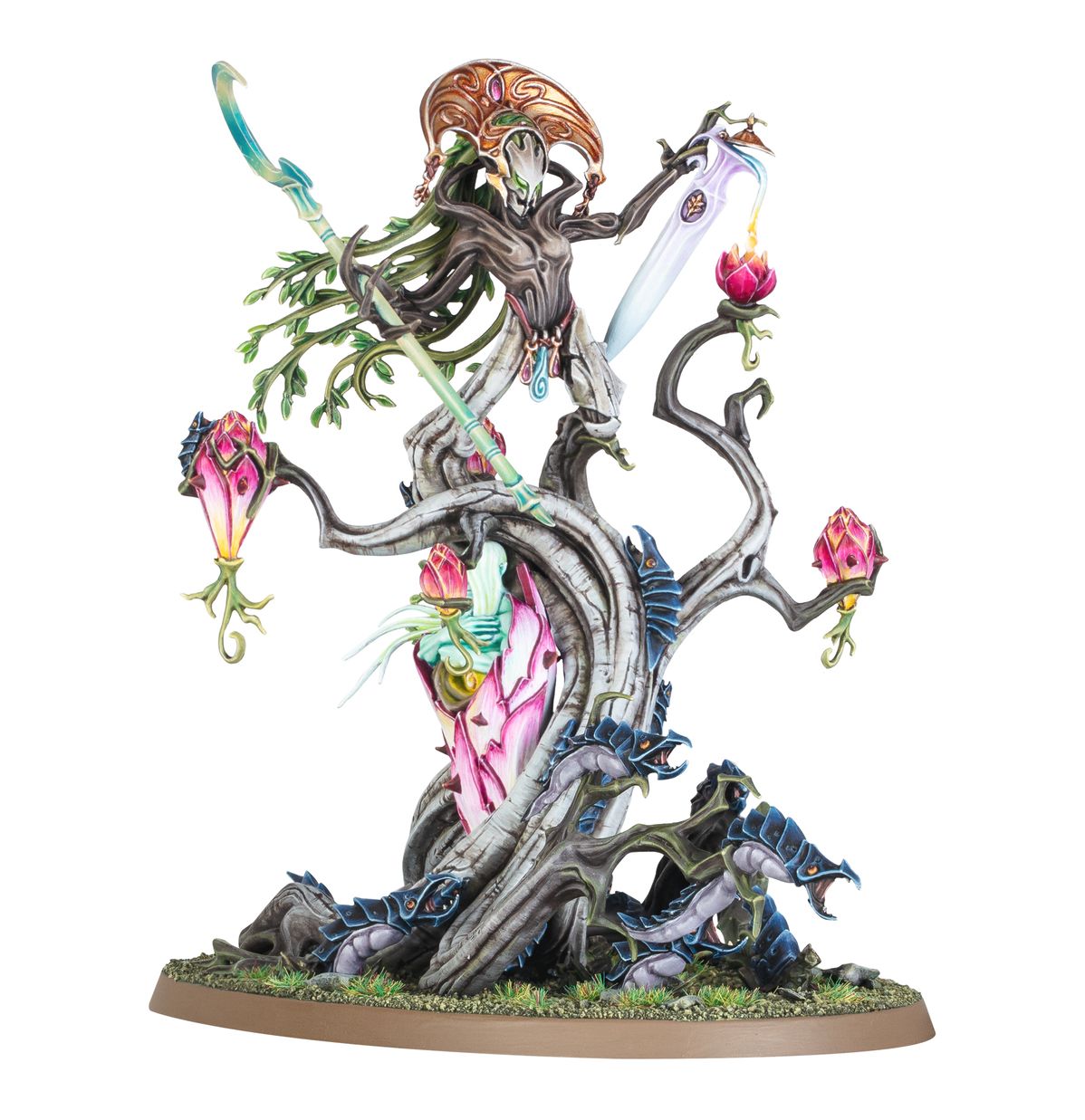 Warhammer Grove Guardian ミニチュア Warhammer Age of Sigmar Sylvaneth Grove Guardian Citadel Miniature