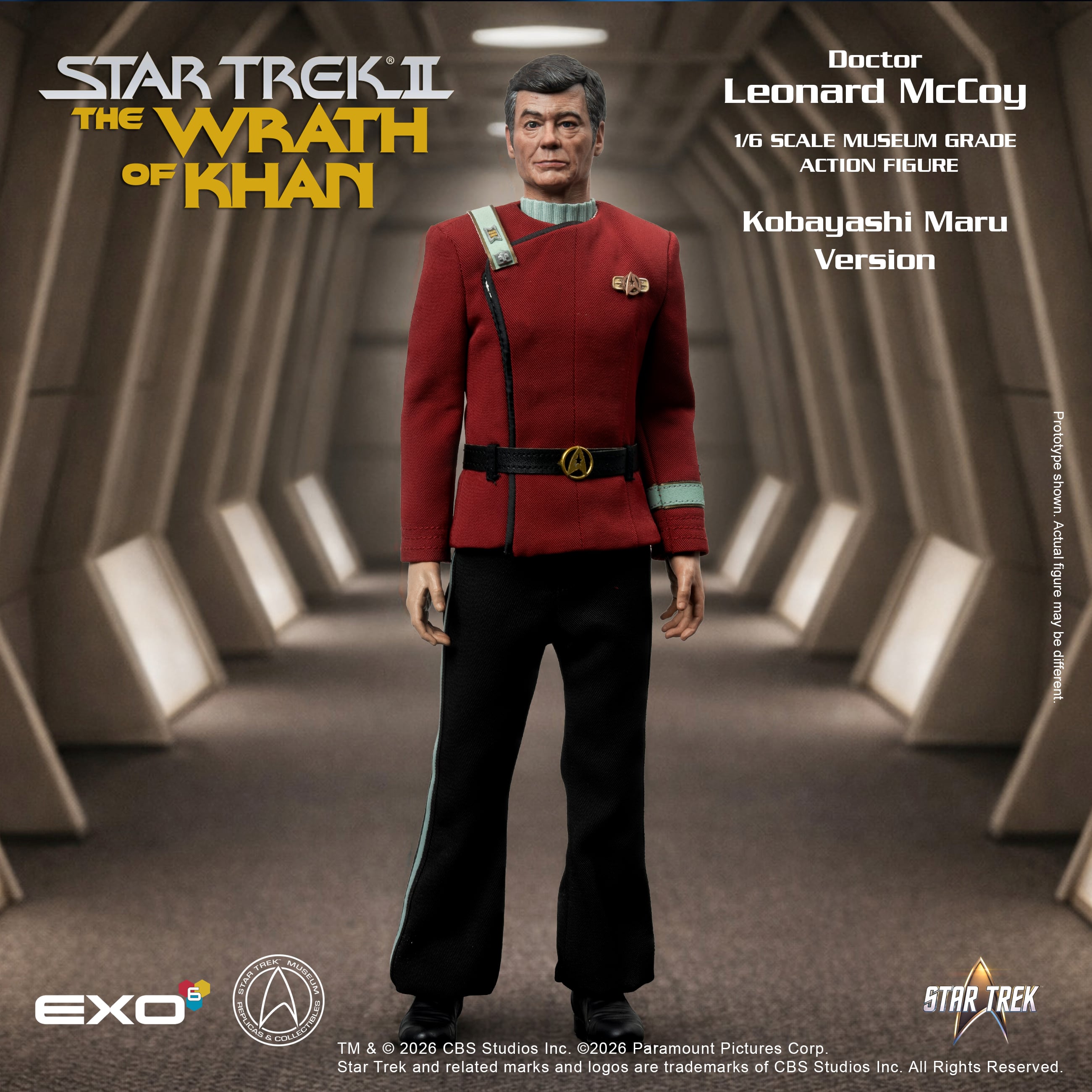 Star Trek: The Wrath of Khan Dr. Leonard McCoy (Kobayashi Maru Ver