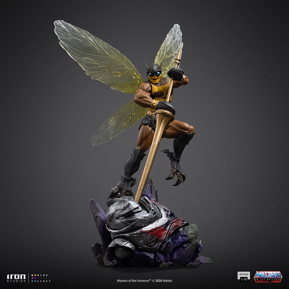 Masters of the Universe Buzz-Off 1/10 Art Scale Statue Gallery Image 3