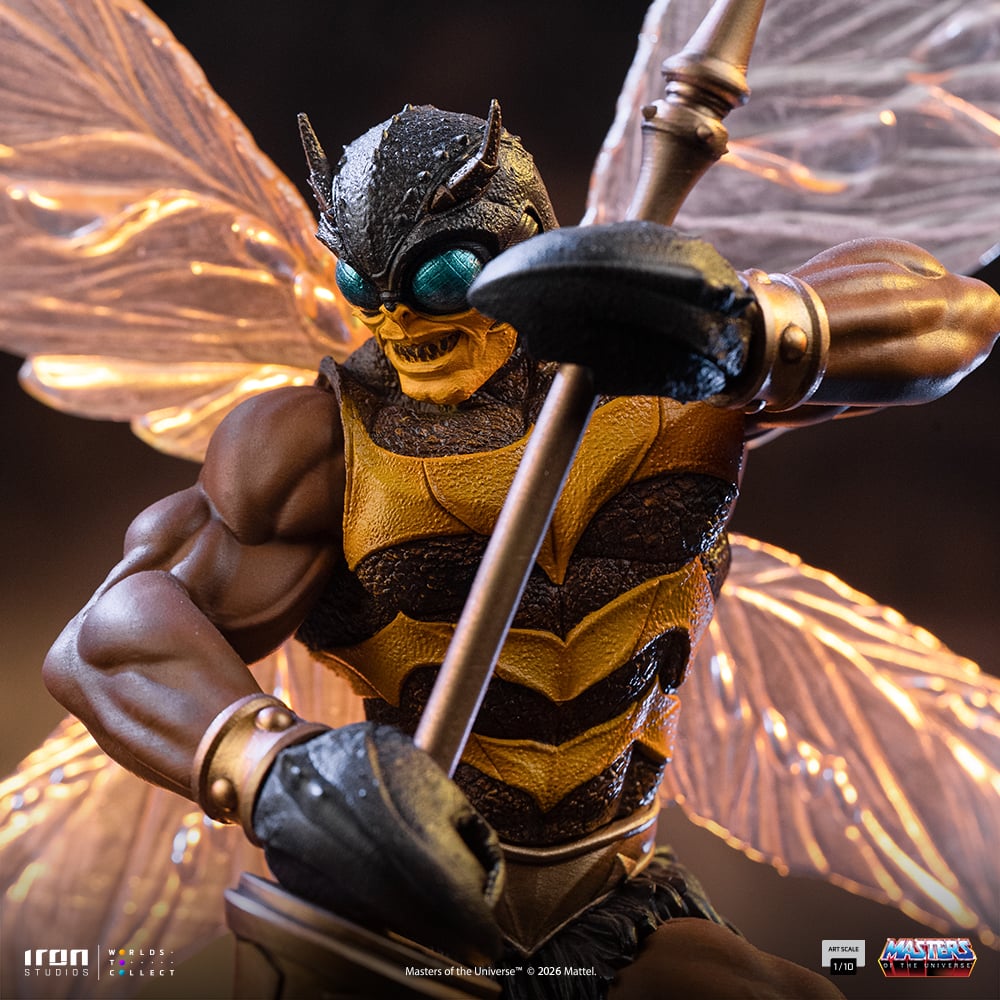 Masters of the Universe Buzz-Off 1/10 Art Scale Statue Gallery Image 10