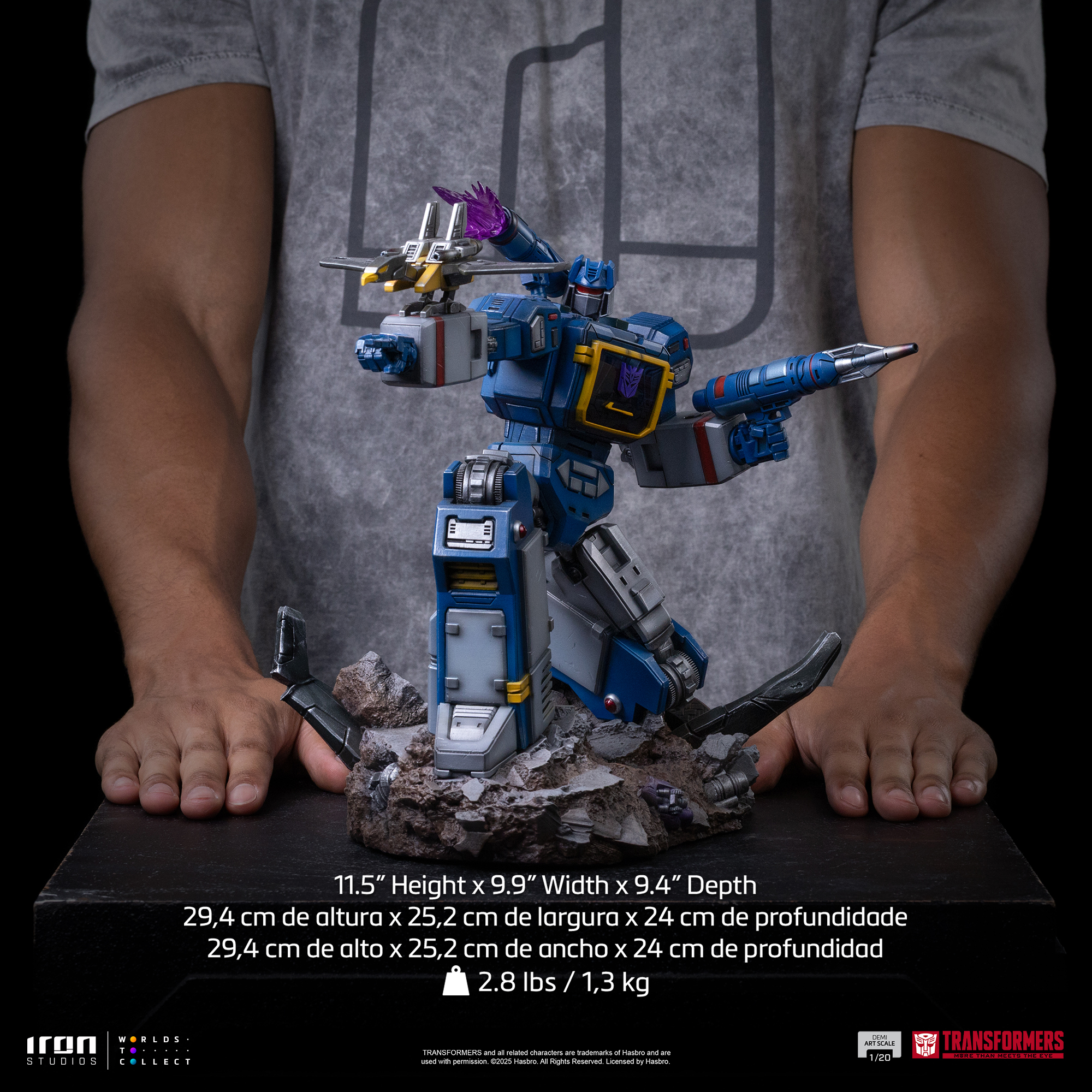 Transformers Soundwave 1/10 Art Scale Statue Gallery Image 12