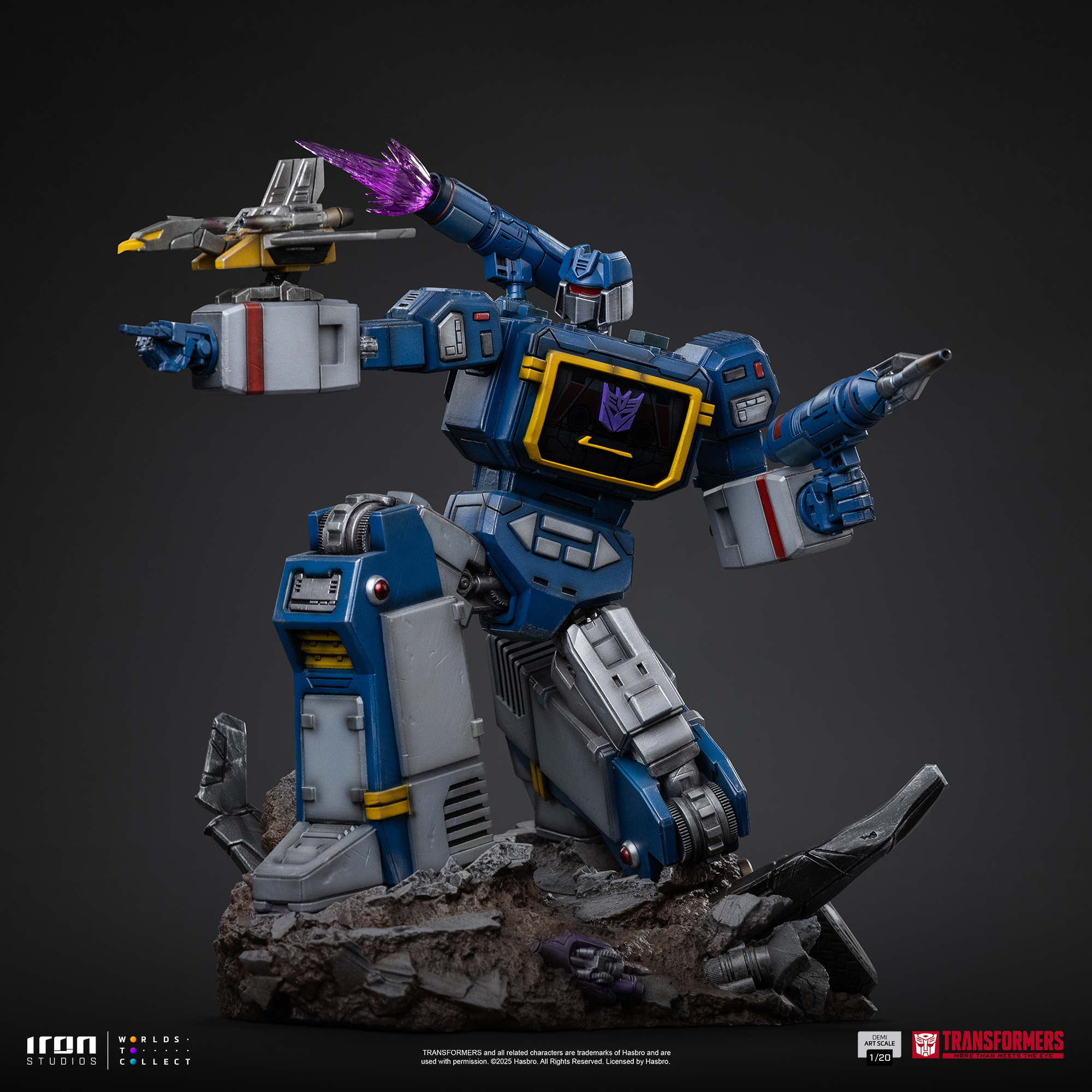 Transformers Soundwave 1/10 Art Scale Statue Gallery Image 4
