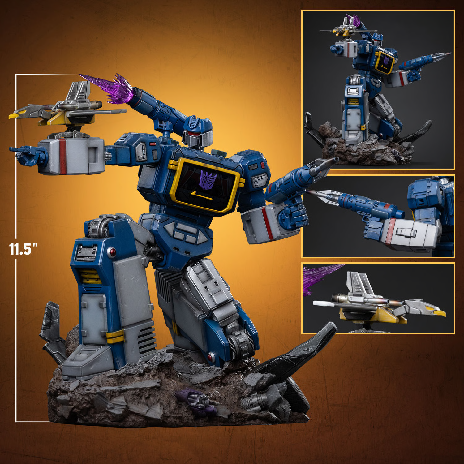 Transformers Soundwave 1/10 Art Scale Statue Gallery Image 13