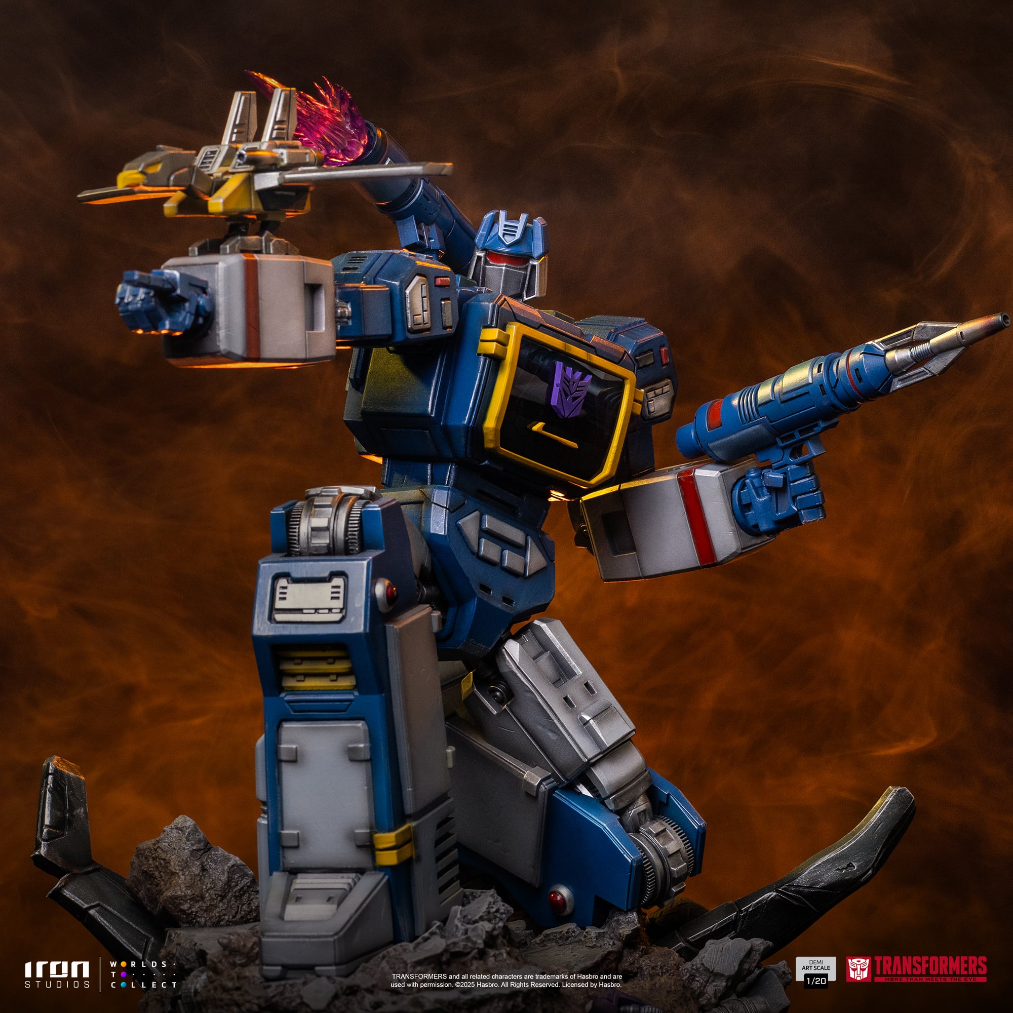 Transformers Soundwave 1/10 Art Scale Statue Gallery Image 8