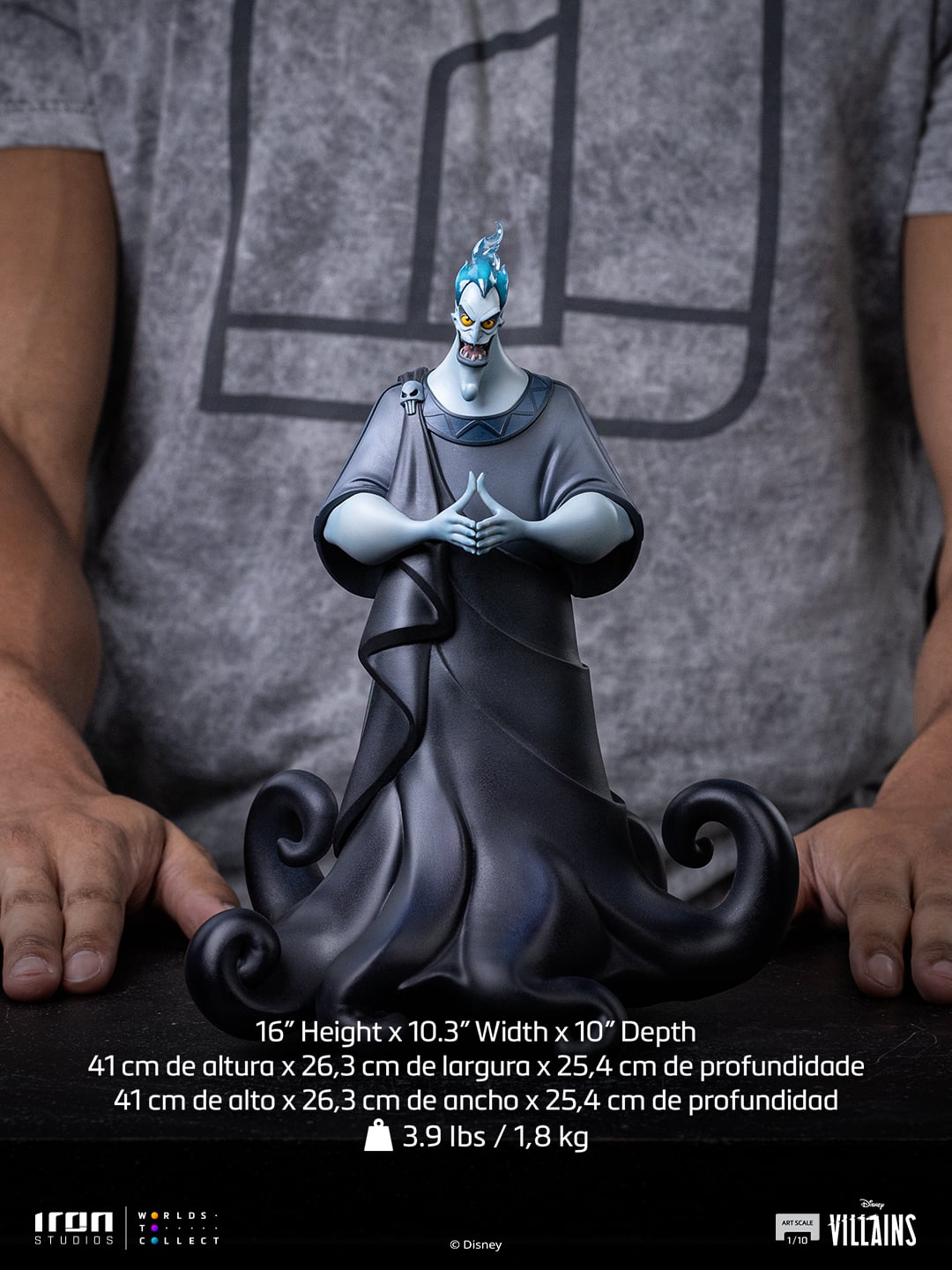 Hercules (1997) Disney's Villains Hades Regular 1/10 Art Scale Statue Gallery Image 14