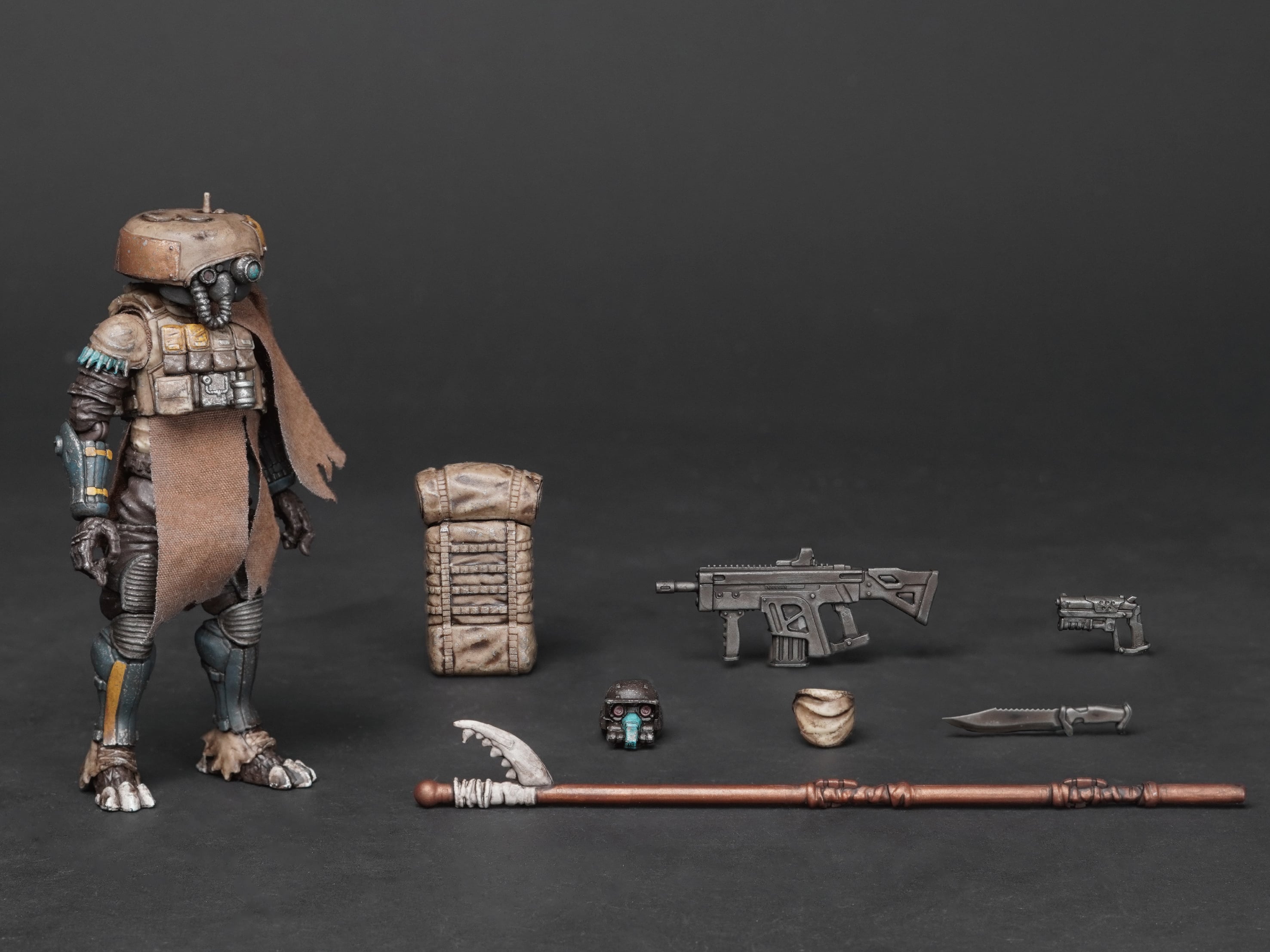 Acid Rain FAV-A145 Salk 1/18 Scale Action Figure Gallery Image 9