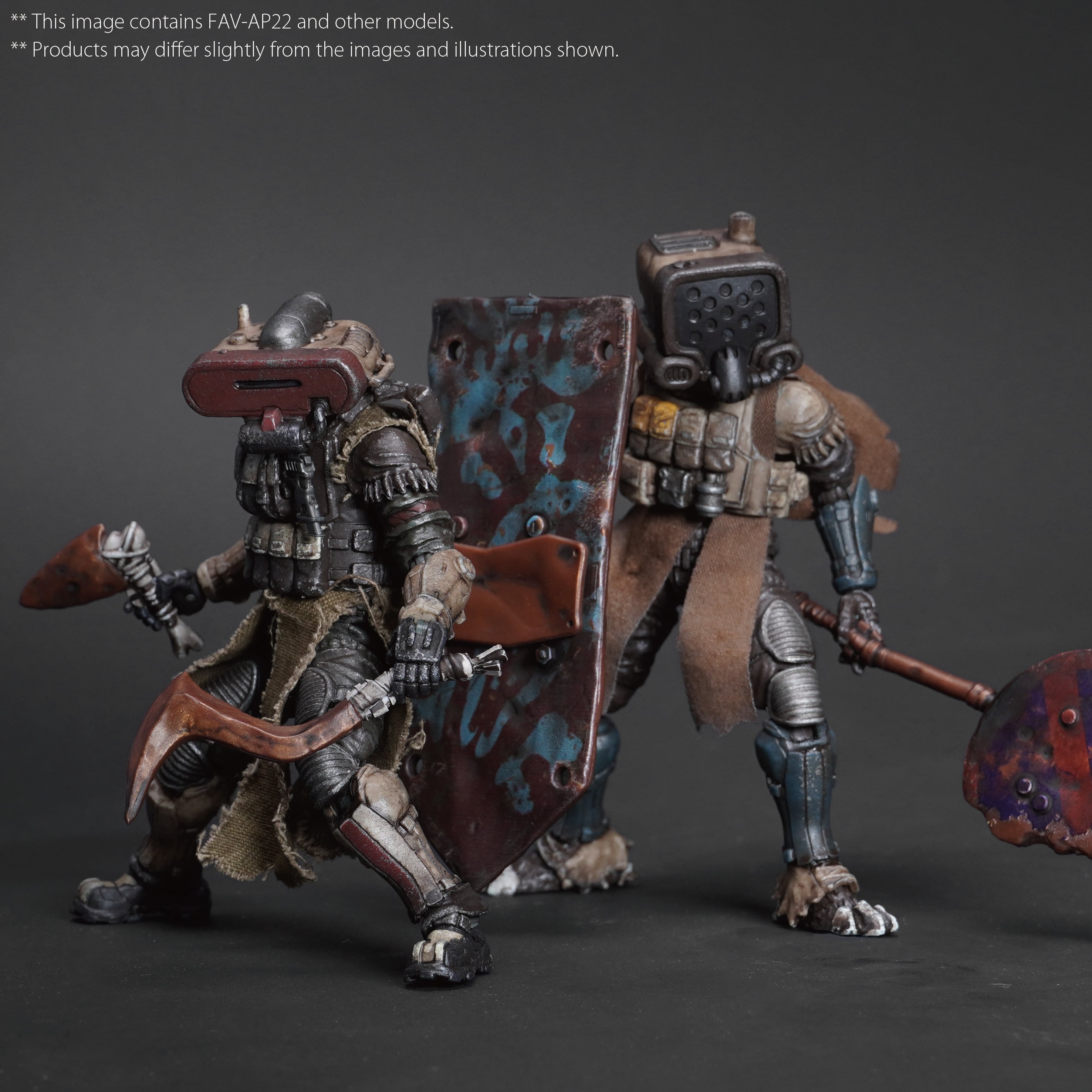 Acid Rain FAV-AP22 Soil Ghosts Gray-Tech Accessory Pack