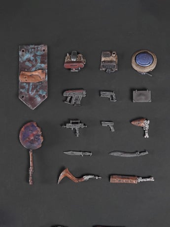 Acid Rain FAV-AP22 Soil Ghosts Gray-Tech Accessory Pack Gallery Image 2
