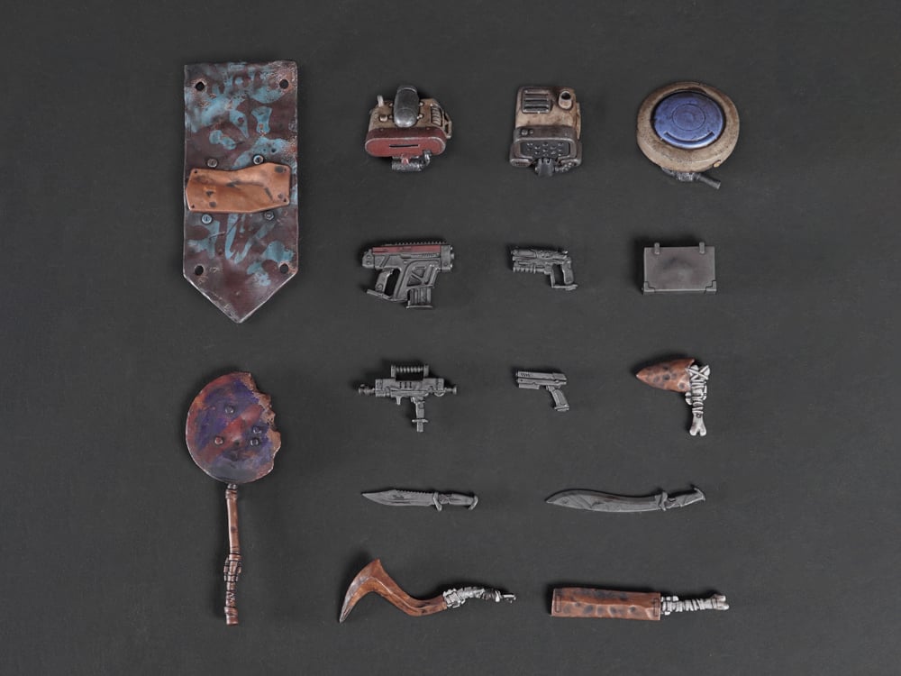 Acid Rain FAV-AP22 Soil Ghosts Gray-Tech Accessory Pack Gallery Image 1