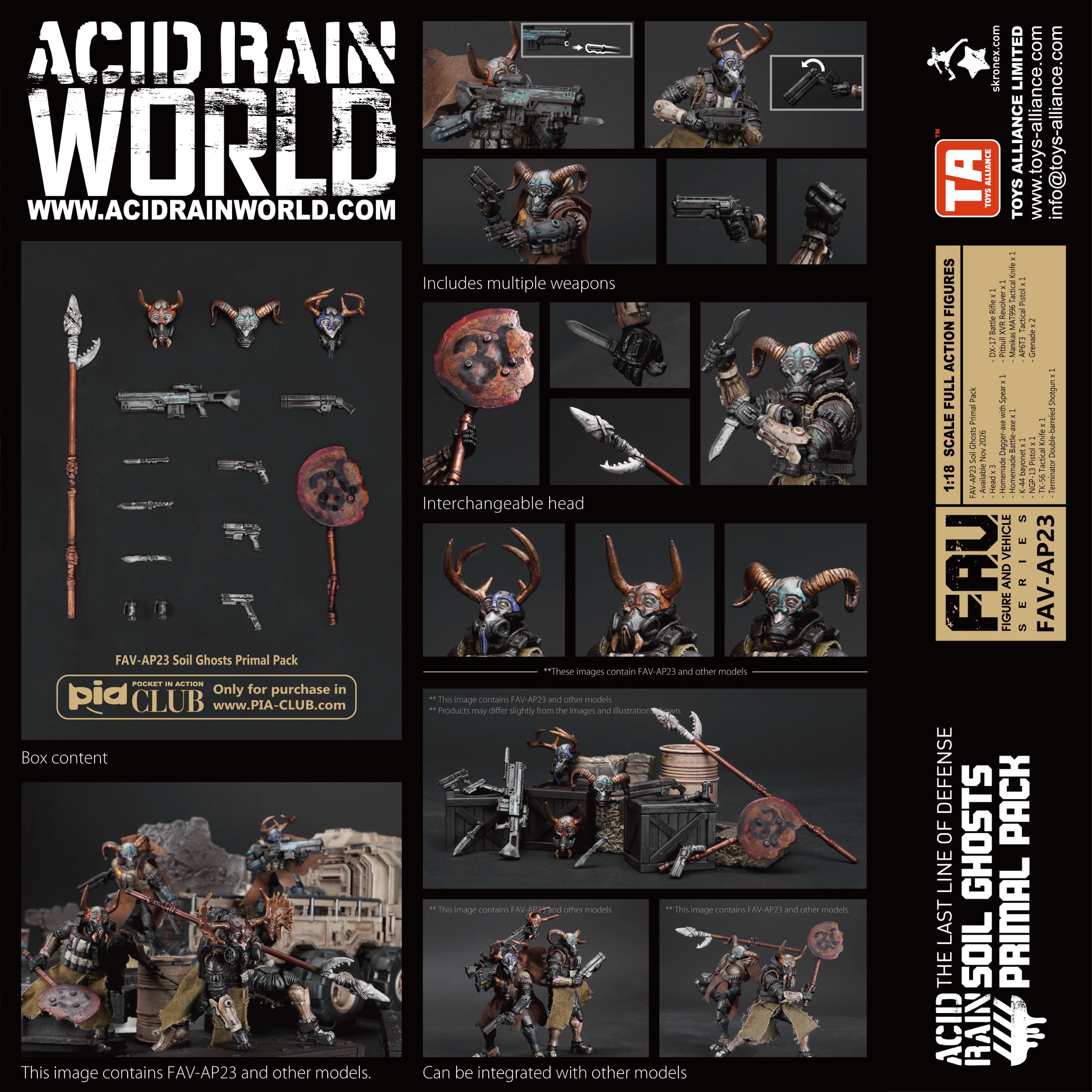 Acid Rain FAV-AP23 Soil Ghosts Primal Accessory Pack