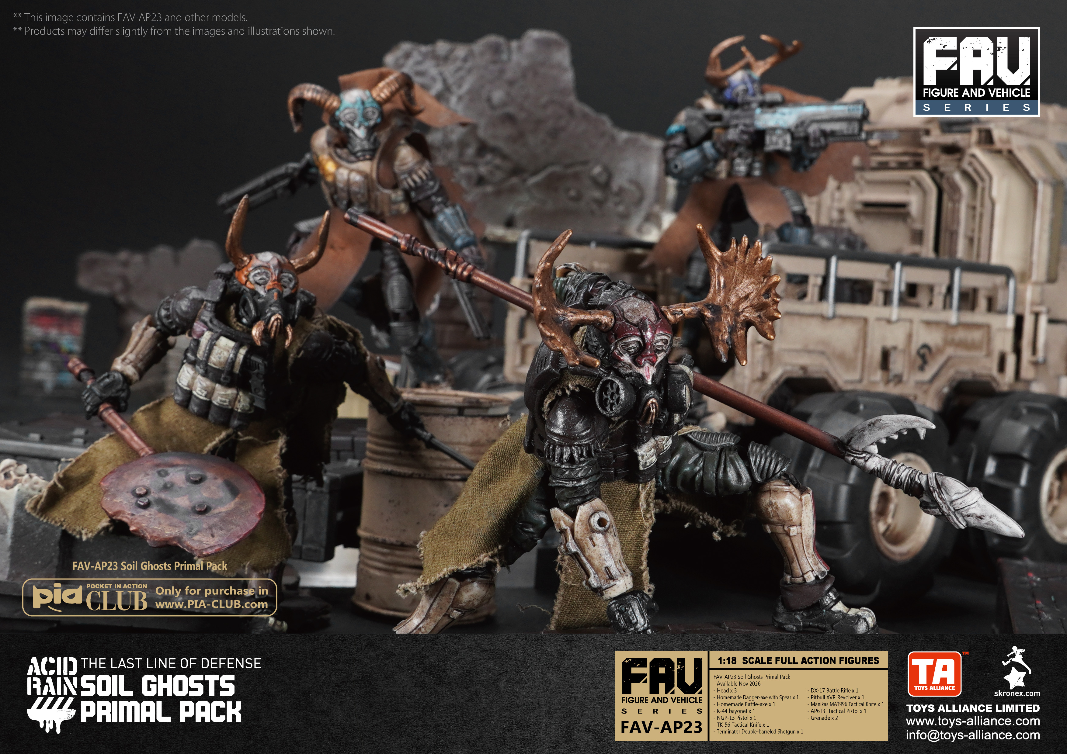 Acid Rain FAV-AP23 Soil Ghosts Primal Accessory Pack