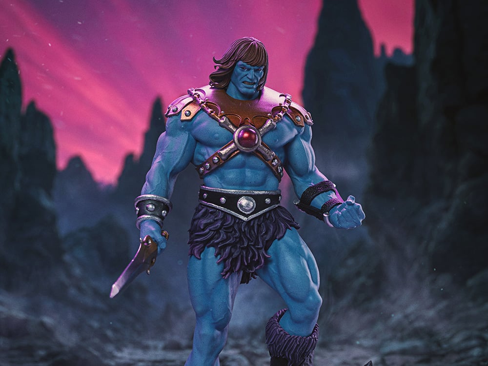 Masters of the Universe Faker (Color Variant) 1/10 Art Scale BBTS Exclusive Statue Gallery Image 1