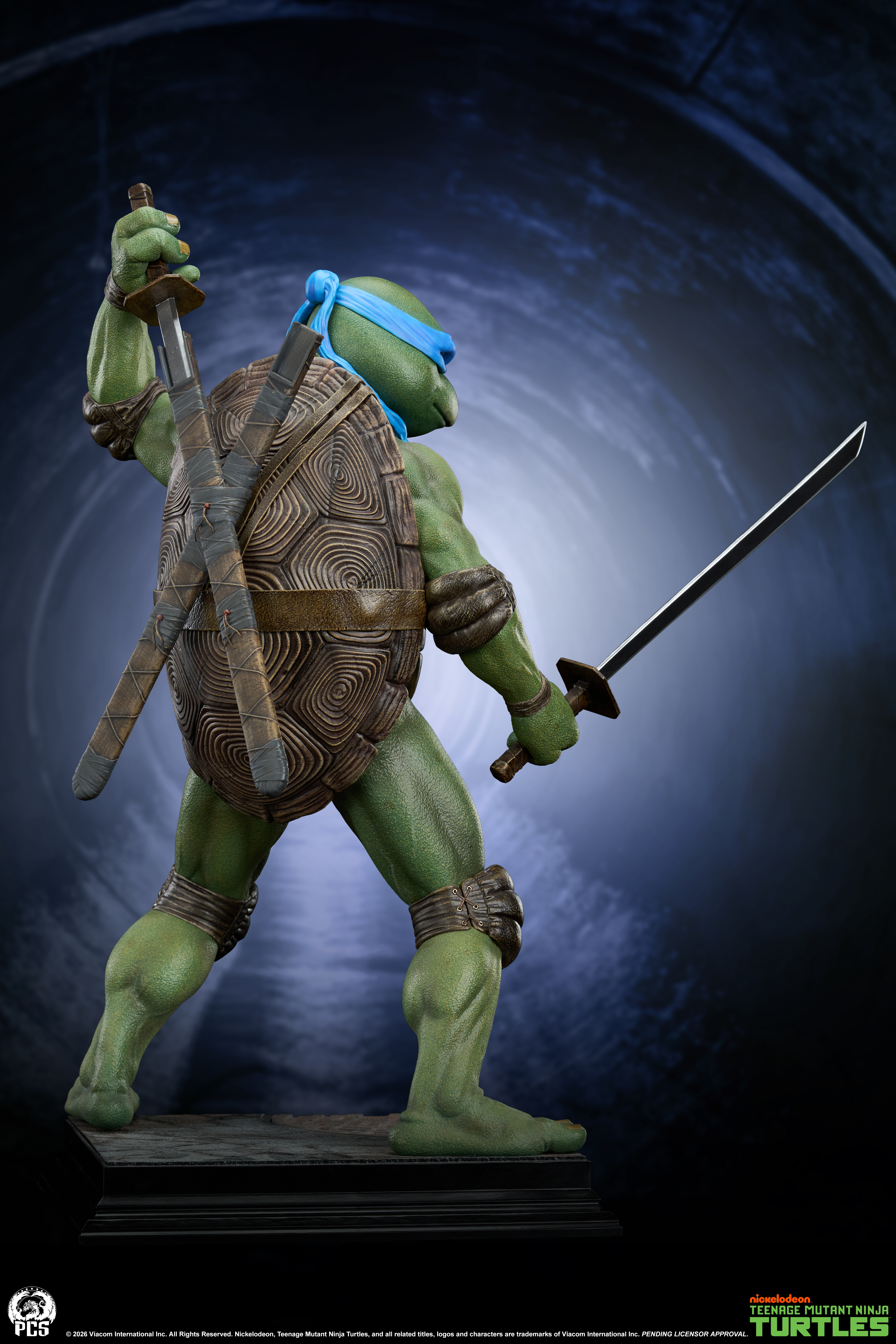 Teenage Mutant Ninja Turtles (1990) Leonardo (Regular Ver.) 1/2 Scale Statue Gallery Image 12