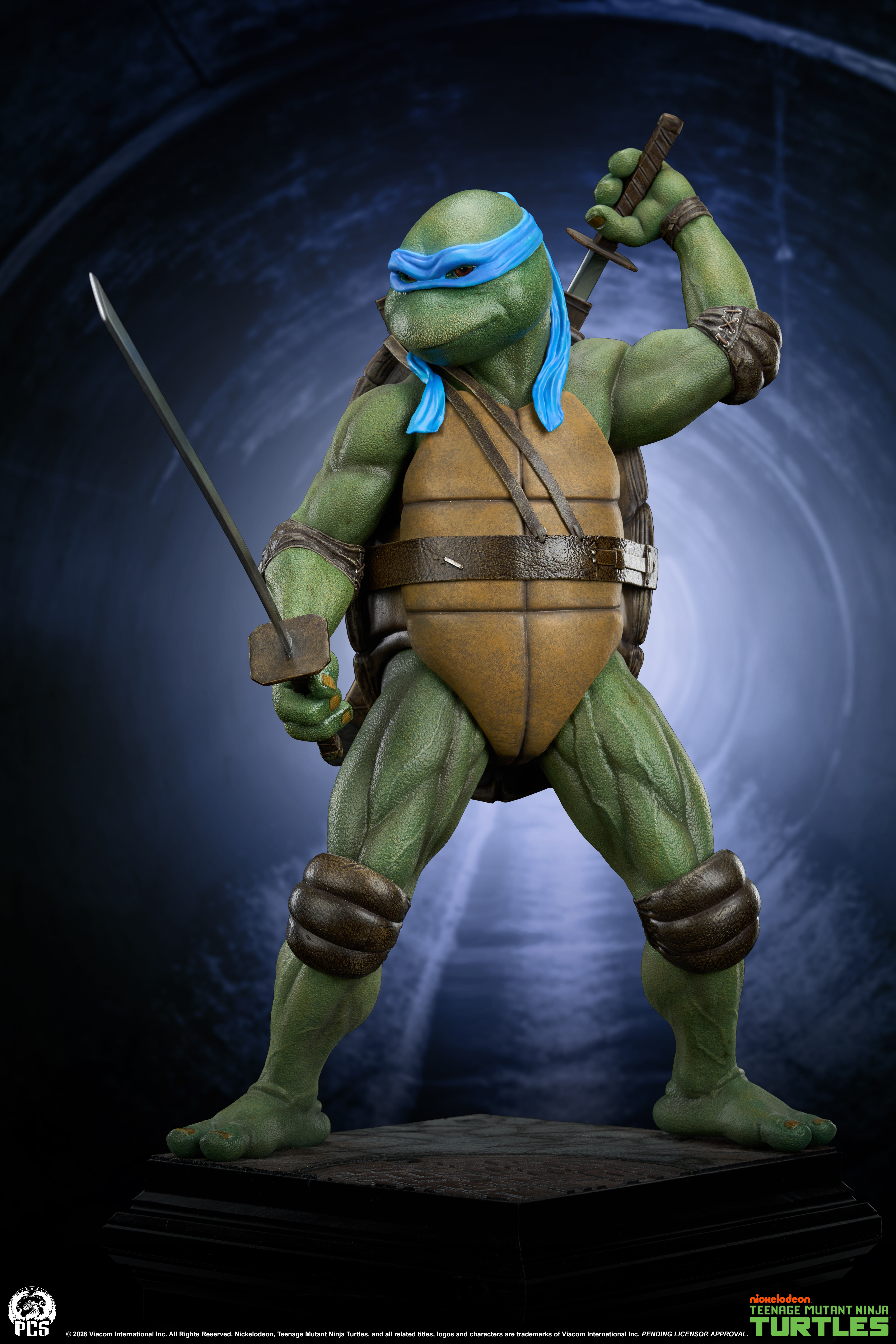 Teenage Mutant Ninja Turtles (1990) Leonardo (Regular Ver.) 1/2 Scale Statue Gallery Image 5