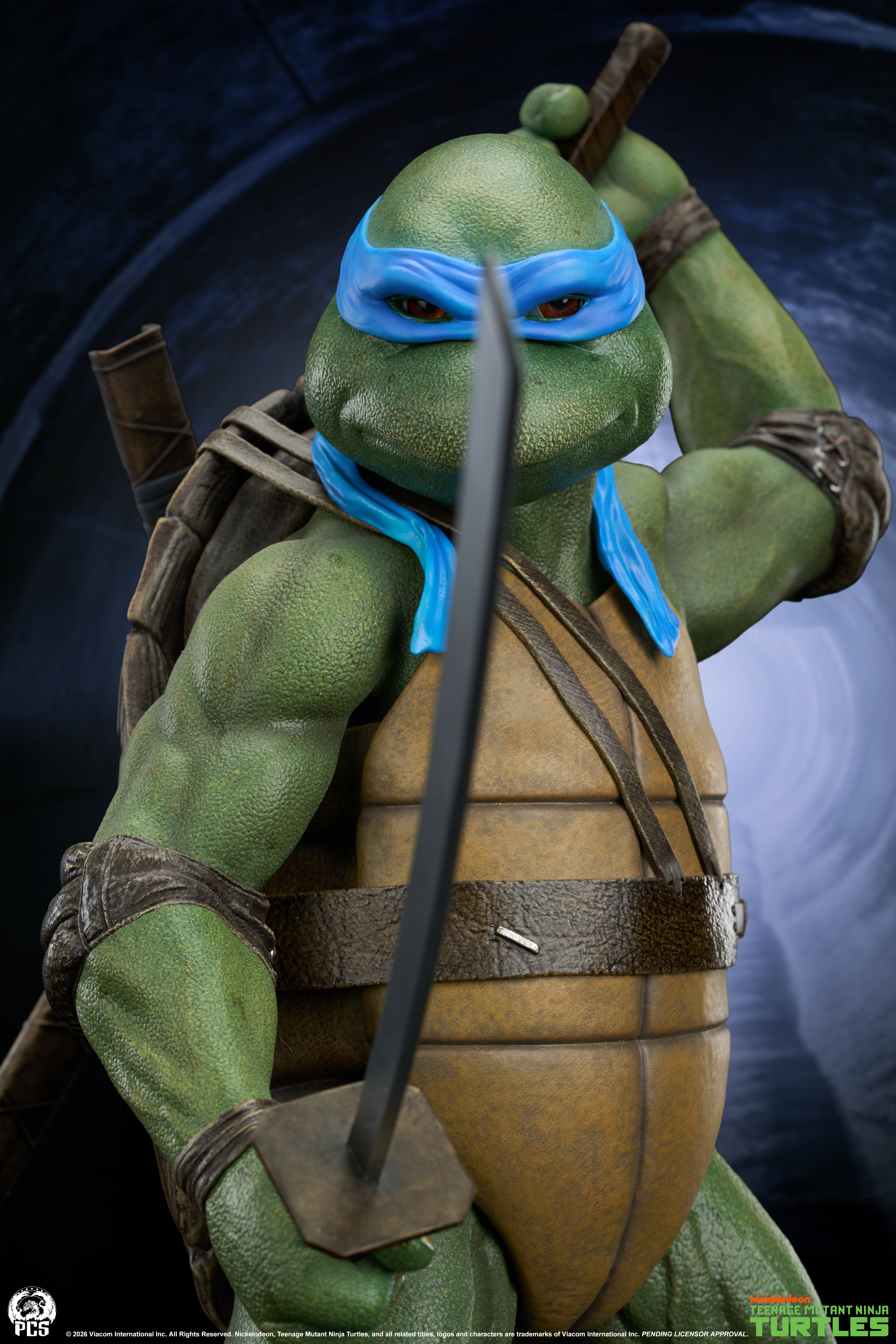 Teenage Mutant Ninja Turtles (1990) Leonardo (Regular Ver.) 1/2 Scale Statue Gallery Image 19
