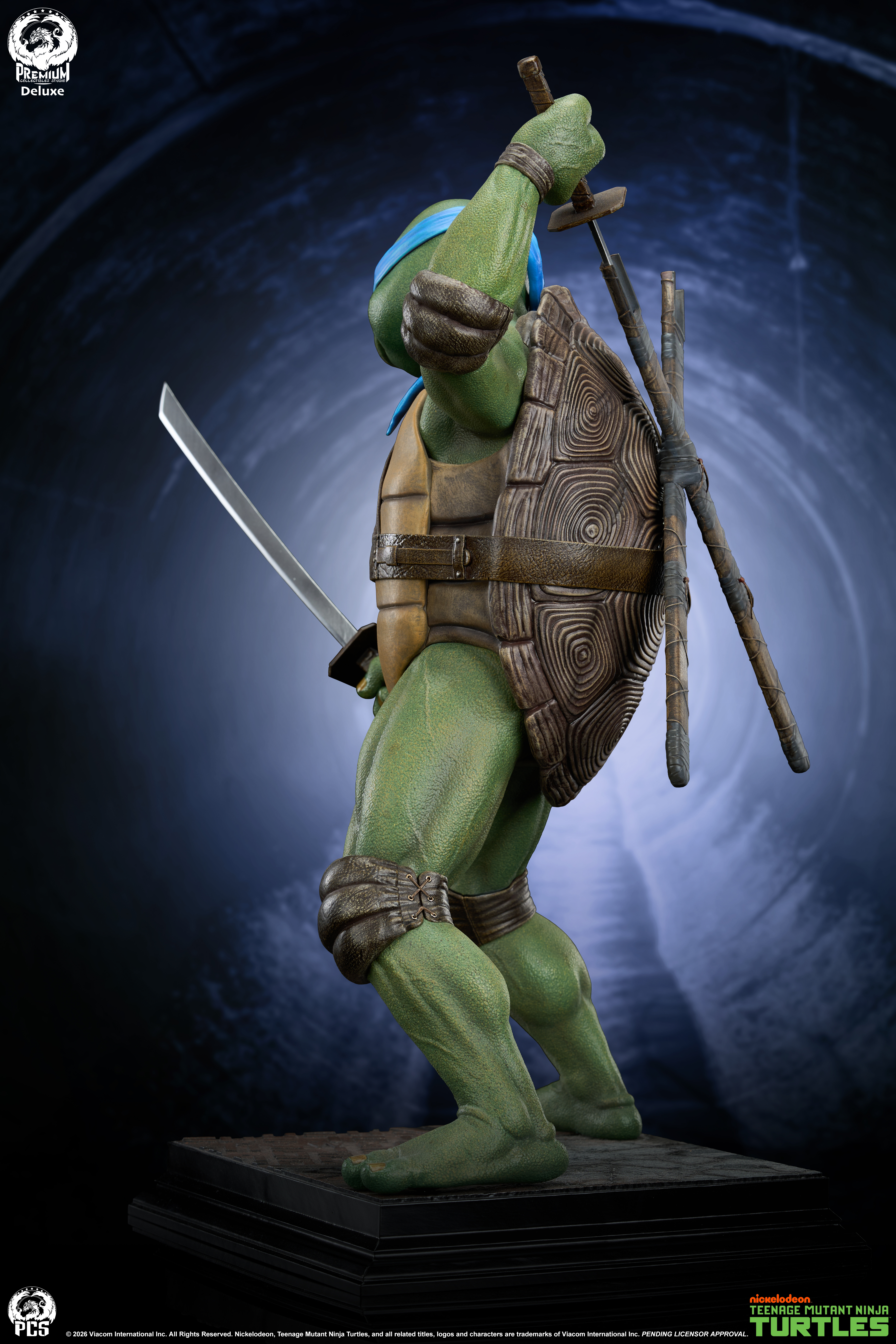 Teenage Mutant Ninja Turtles (1990) Leonardo (Deluxe Ver.) 1/2 Scale Statue Gallery Image 12