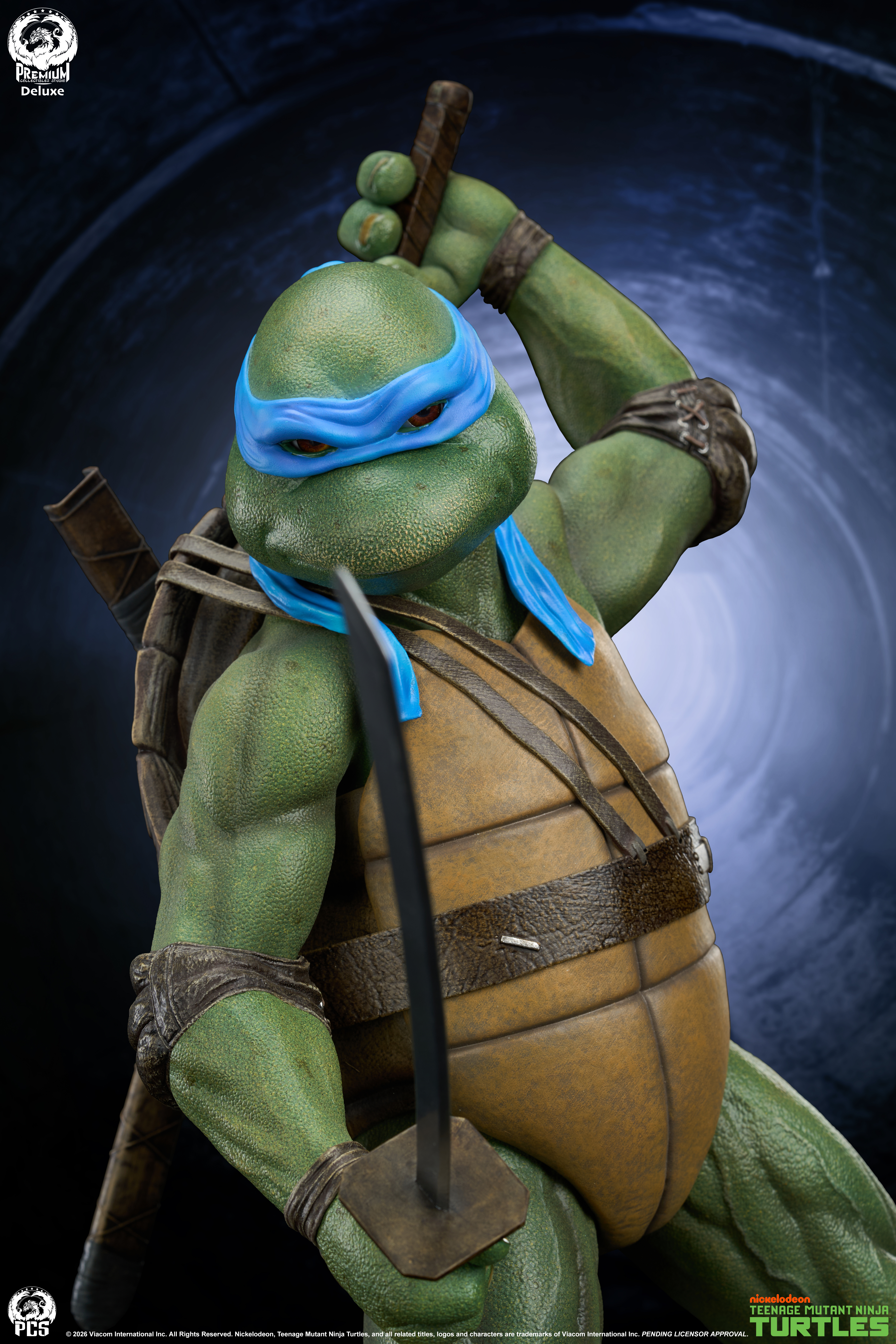 Teenage Mutant Ninja Turtles (1990) Leonardo (Deluxe Ver.) 1/2 Scale Statue Gallery Image 8