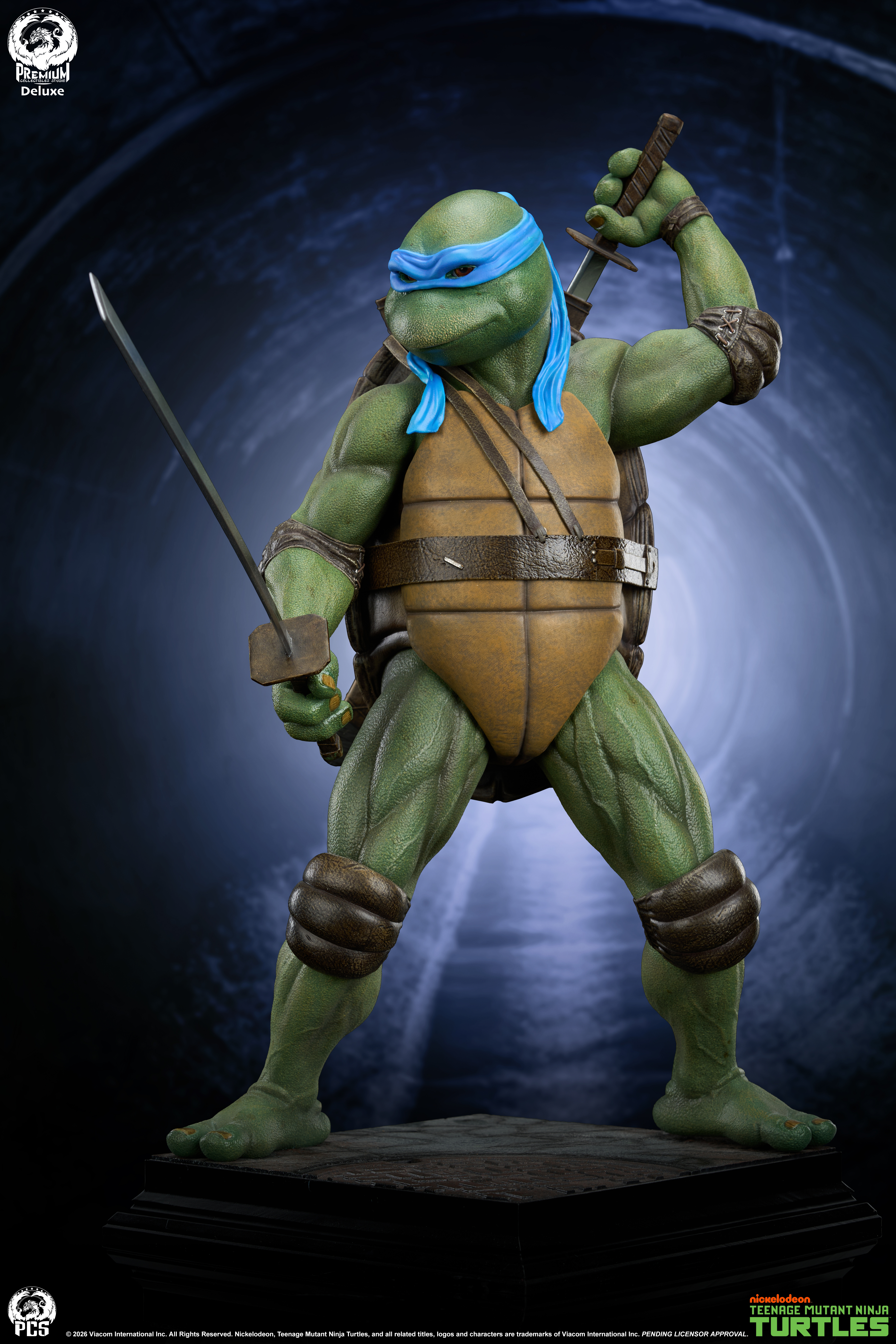 Teenage Mutant Ninja Turtles (1990) Leonardo (Deluxe Ver.) 1/2 Scale Statue Gallery Image 5