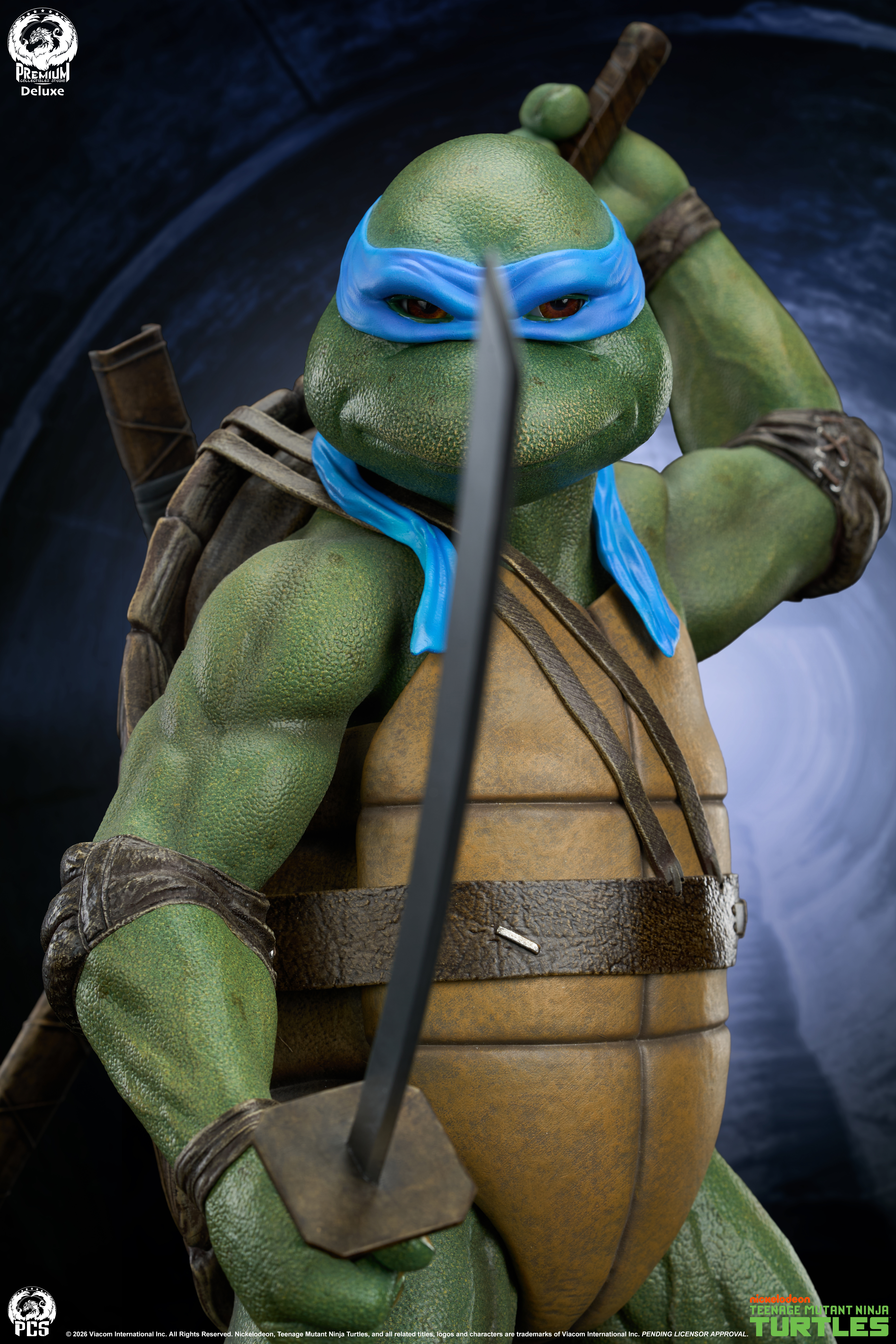 Teenage Mutant Ninja Turtles (1990) Leonardo (Deluxe Ver.) 1/2 Scale Statue Gallery Image 19