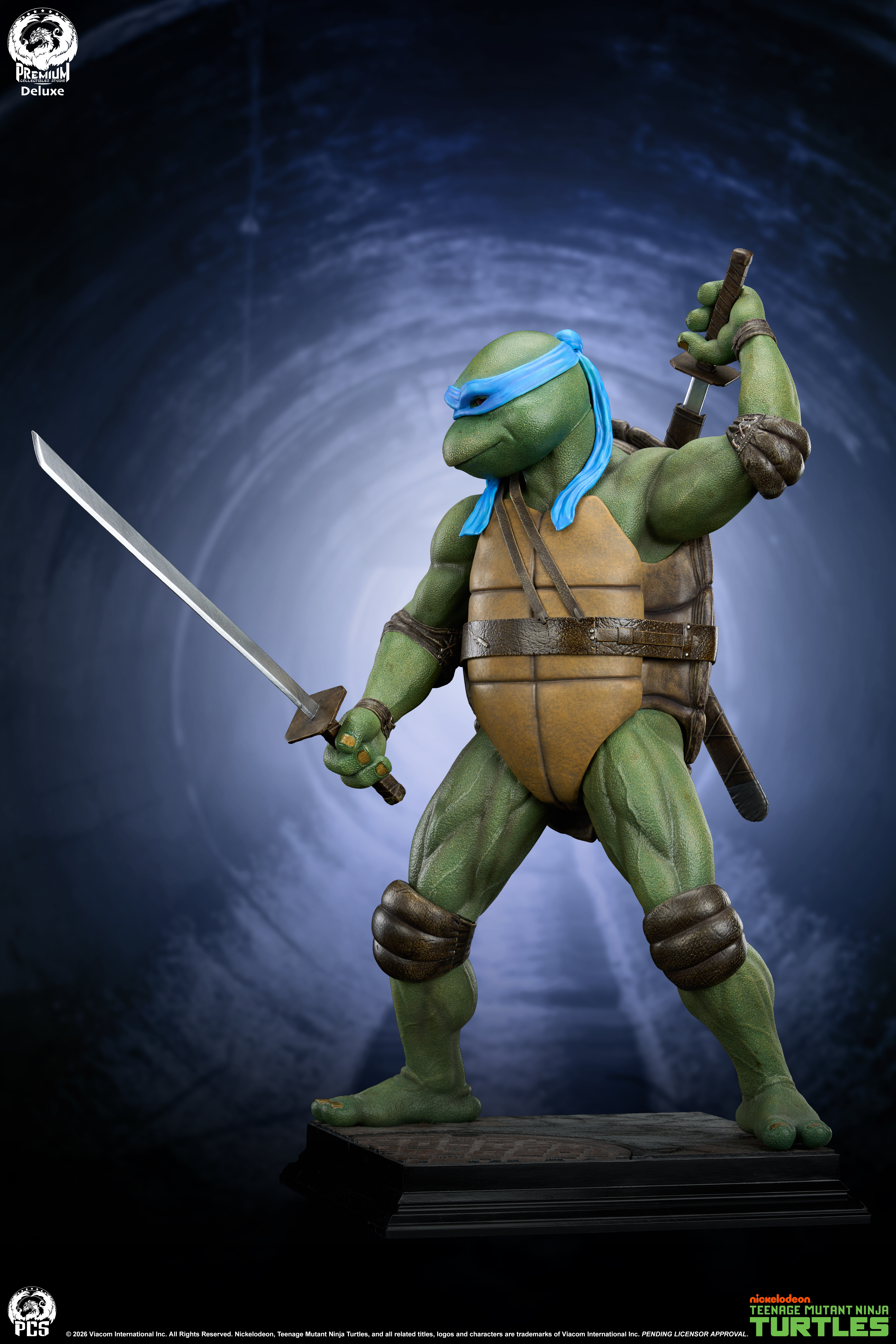 Teenage Mutant Ninja Turtles (1990) Leonardo (Deluxe Ver.) 1/2 Scale Statue Gallery Image 9