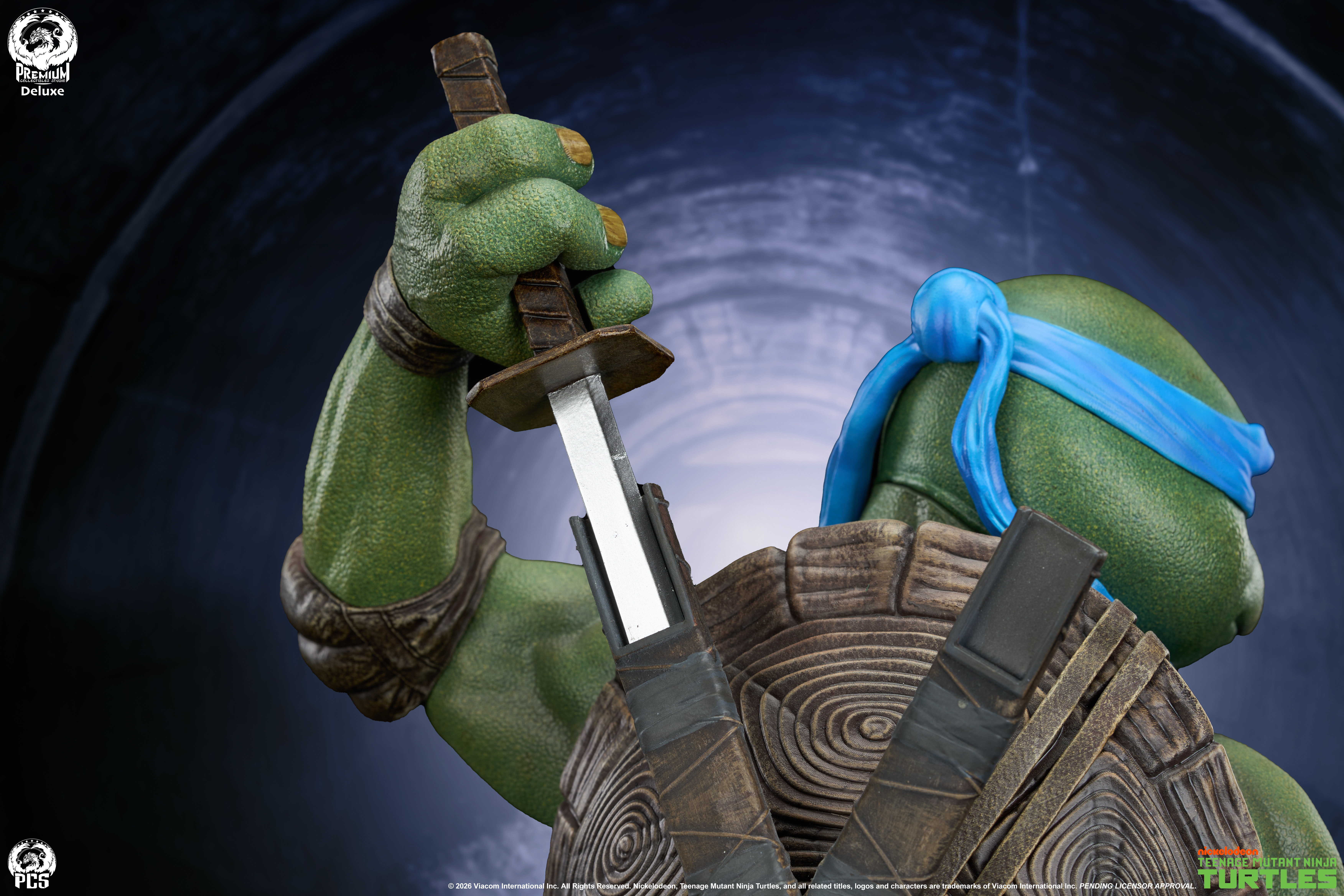 Teenage Mutant Ninja Turtles (1990) Leonardo (Deluxe Ver.) 1/2 Scale Statue Gallery Image 15