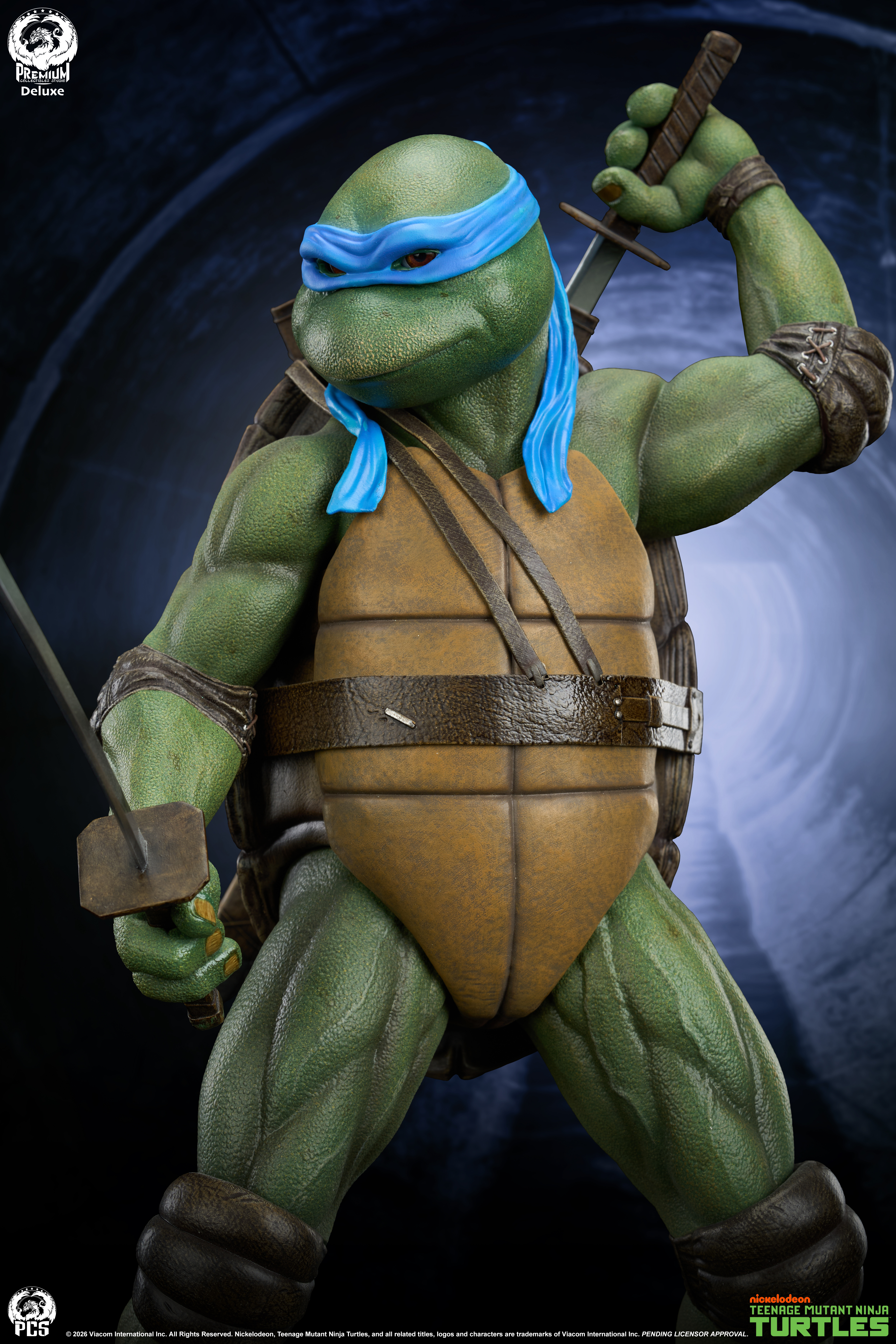 Teenage Mutant Ninja Turtles (1990) Leonardo (Deluxe Ver.) 1/2 Scale Statue Gallery Image 21