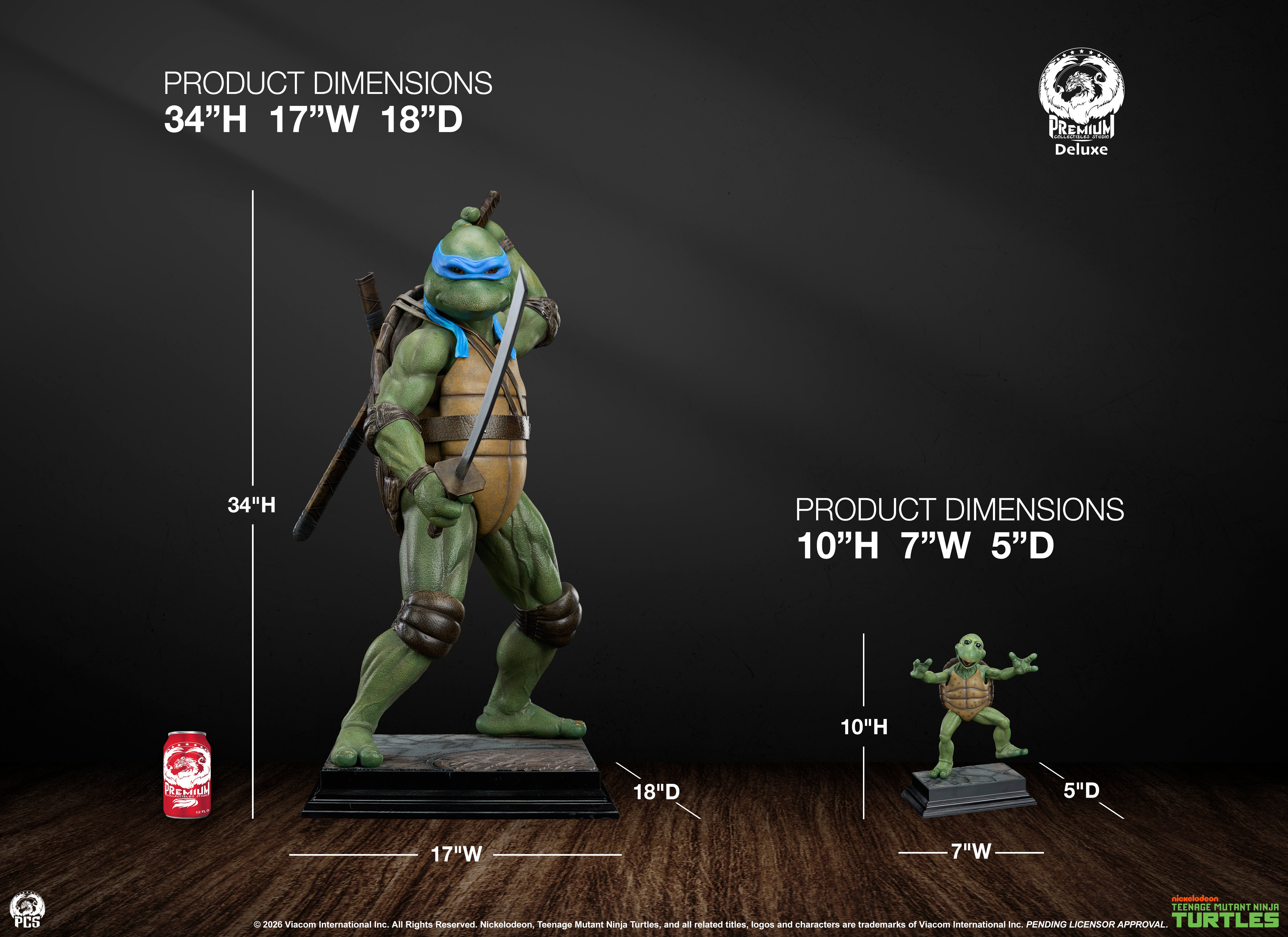 Teenage Mutant Ninja Turtles (1990) Leonardo (Deluxe Ver.) 1/2
