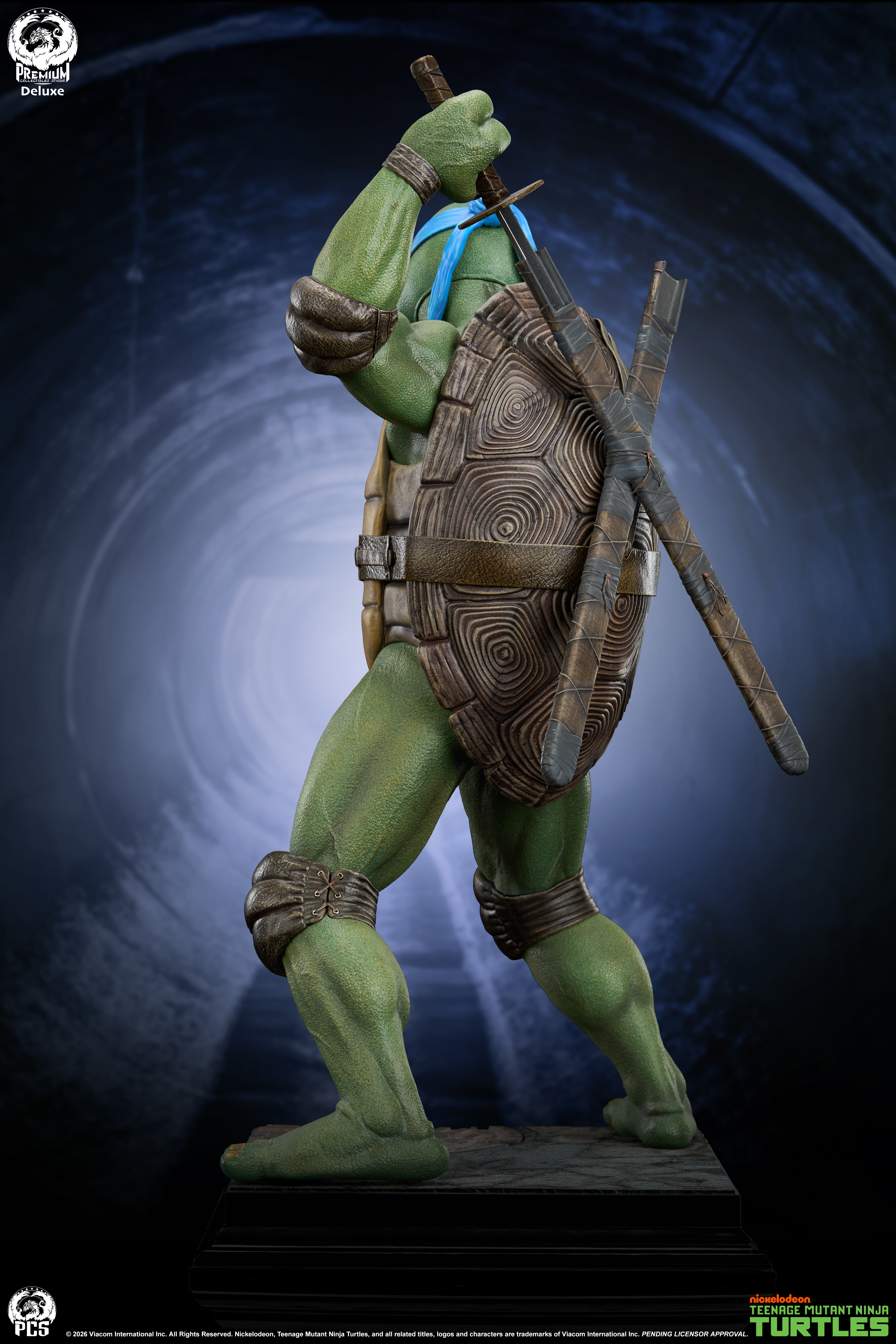 Teenage Mutant Ninja Turtles (1990) Leonardo (Deluxe Ver.) 1/2 Scale Statue Gallery Image 13