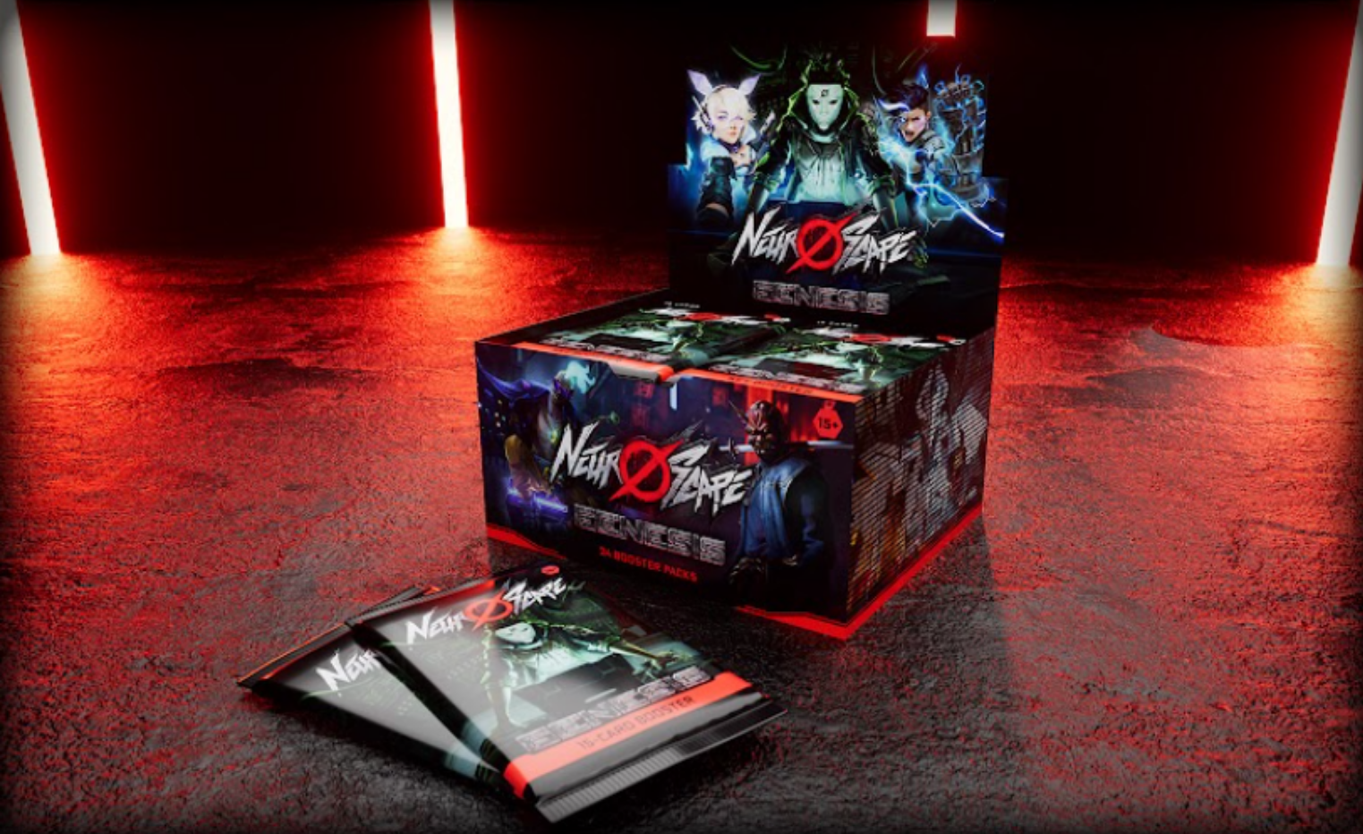 Neuroscape Genesis Unlimited Edition Booster Display