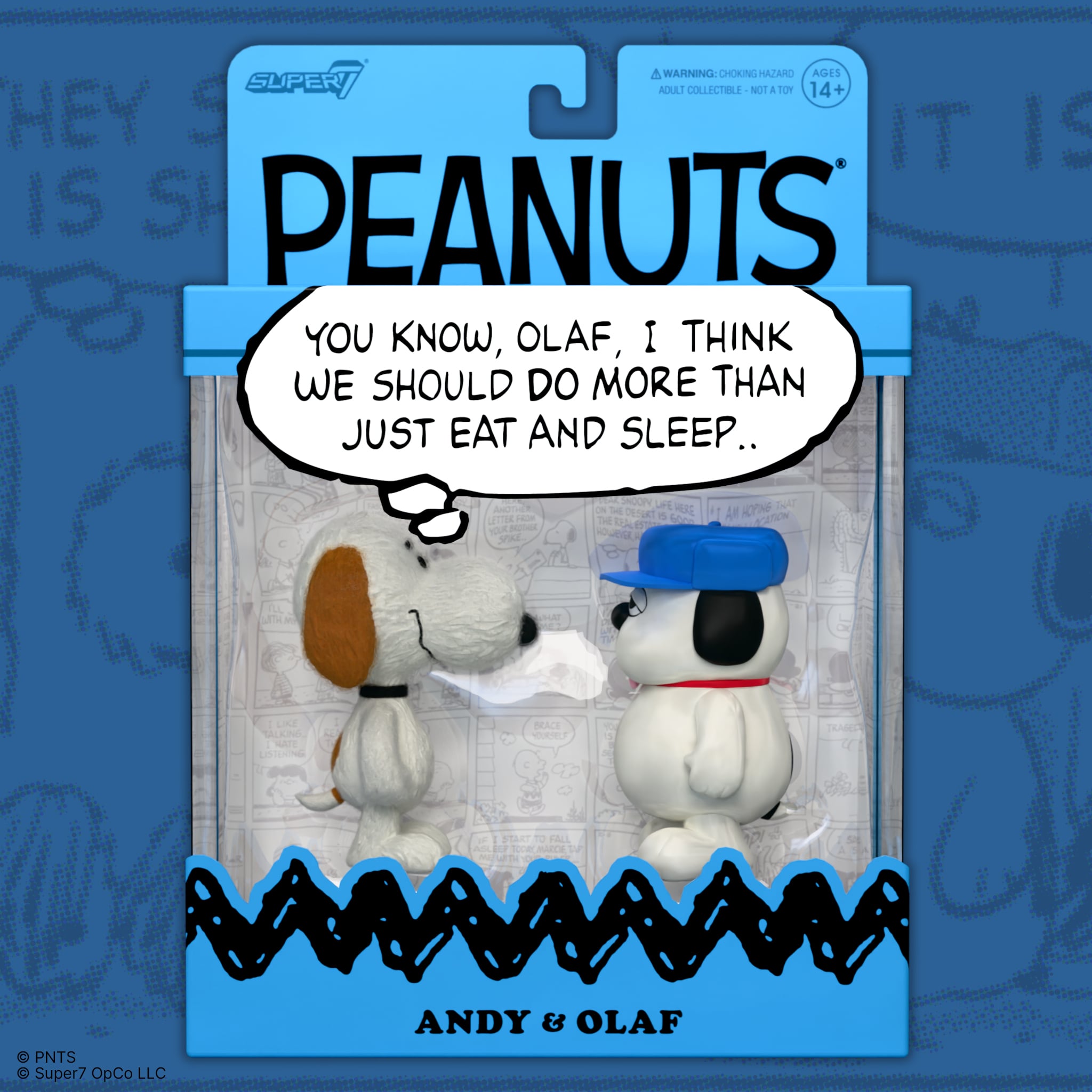 Peanuts ReAction Olaf & Andy Action Figure Two-Pack