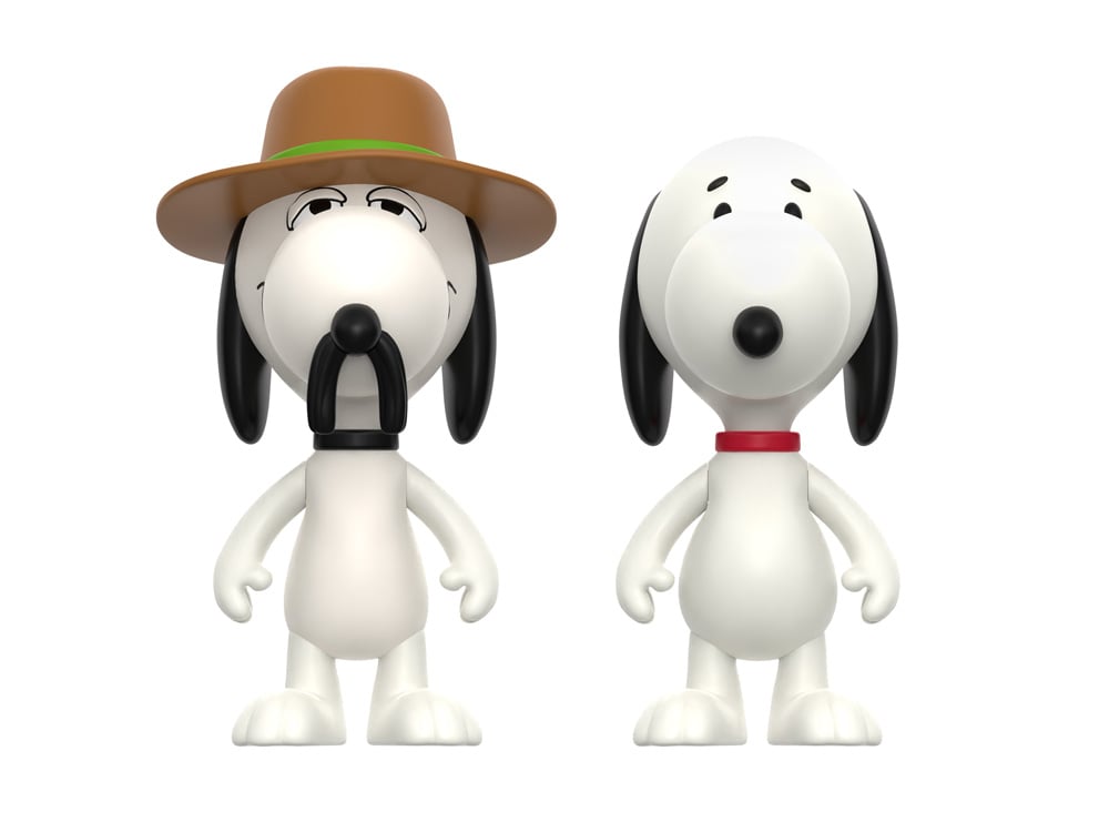 Andre x SNOOPY x ISETAN フィギュア　2021年 Peanuts ReAction Snoopy & Spike Action Figure Two-Pack