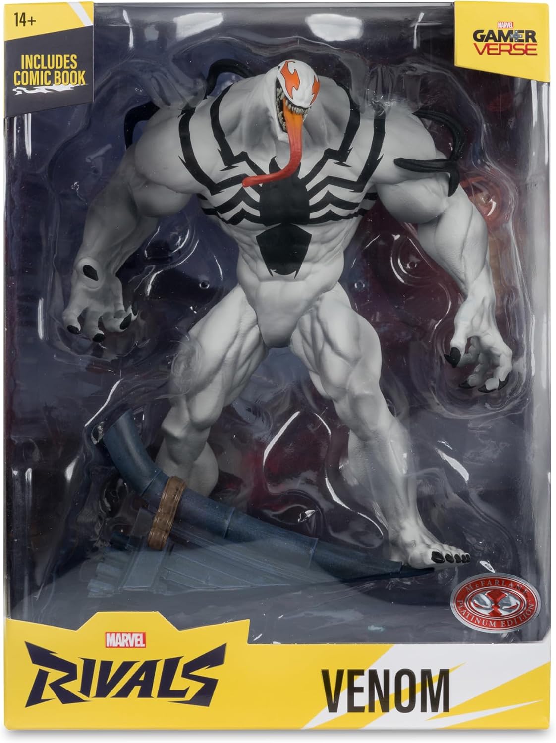 Marvel Rivals Venom Platinum (Chase) 1/6 Scale Figure Gallery Image 12