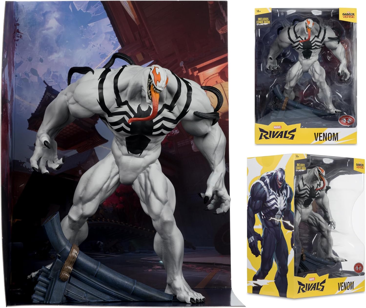 Marvel Rivals Venom Platinum (Chase) 1/6 Scale Figure Gallery Image 10