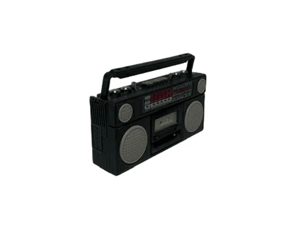 Mini Materials 1/12 Scale Boom Box Tape Player Gallery Image 7