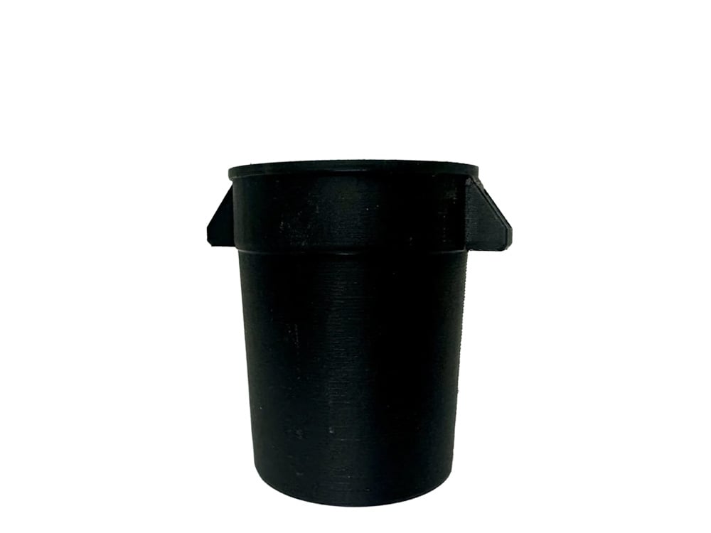 Mini Materials 1/12 Scale Large Trash Can Gallery Image 4