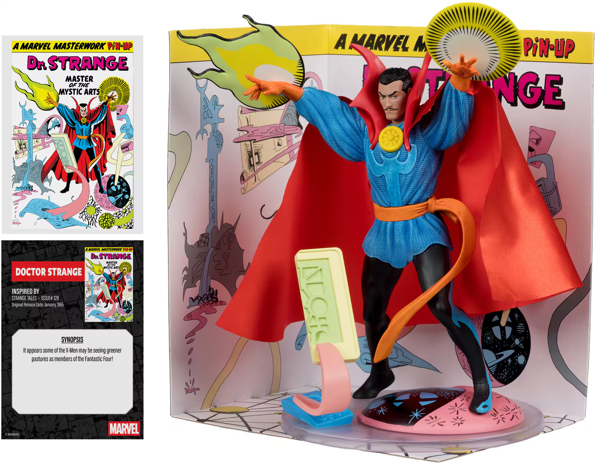 Marvel Comics Doctor Strange (Strange Tales #128) Platinum 1/10 Scale Figure Gallery Image 4