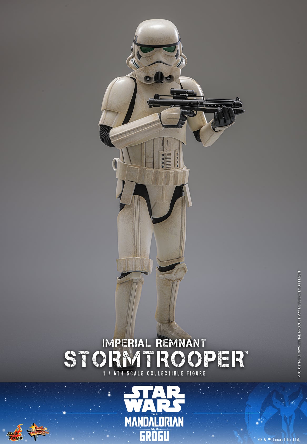 Star Wars: The Mandalorian & Grogu MMS836 Imperial Remnant Stormtrooper 1/6th Scale Collectible Figure Gallery Image 6