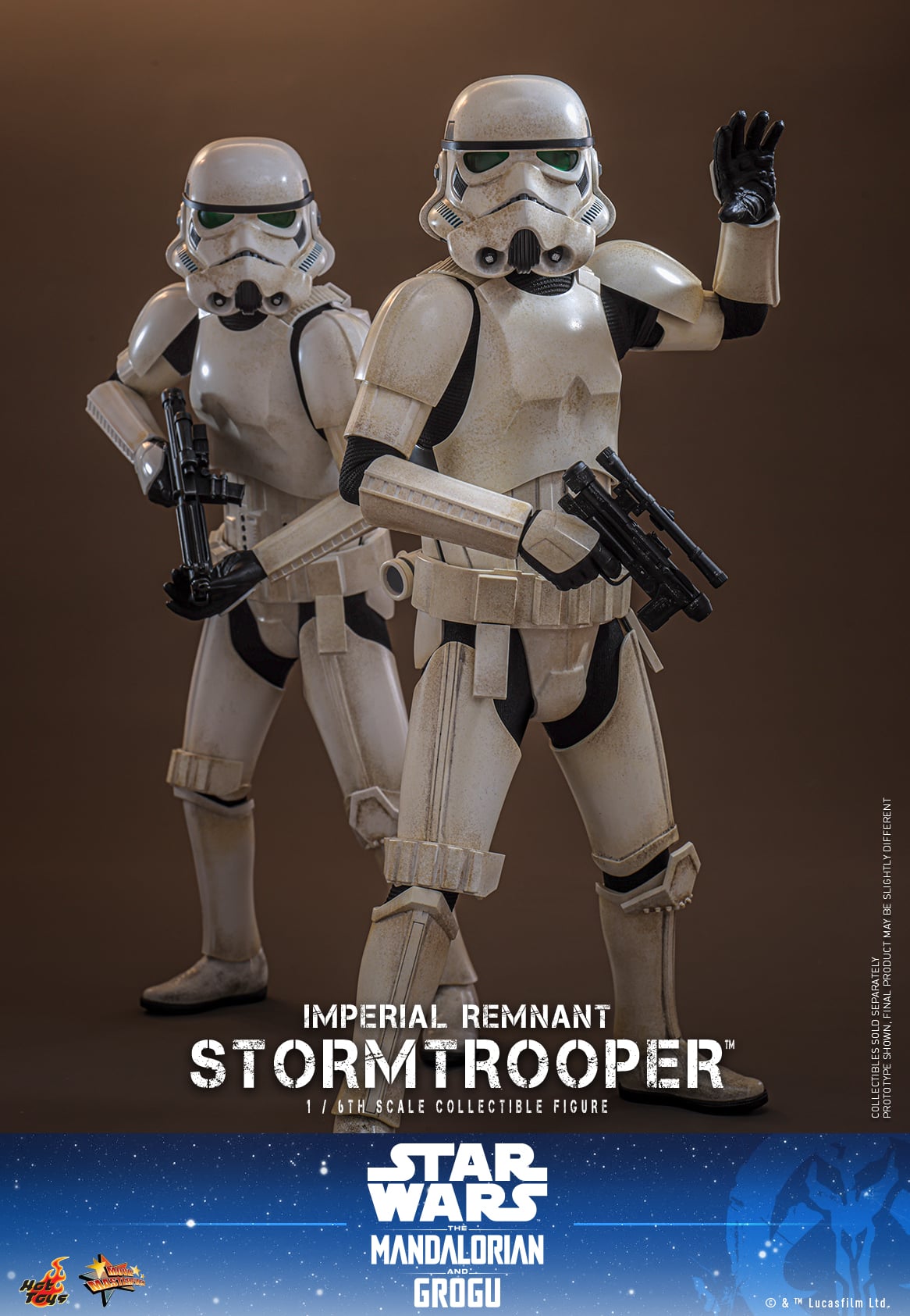 Star Wars: The Mandalorian & Grogu MMS836 Imperial Remnant Stormtrooper 1/6th Scale Collectible Figure Gallery Image 13