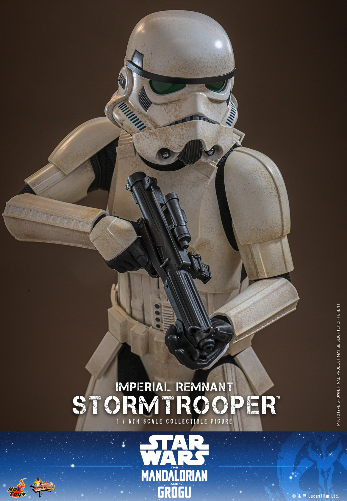 Star Wars: The Mandalorian & Grogu MMS836 Imperial Remnant Stormtrooper 1/6th Scale Collectible Figure Gallery Image 12